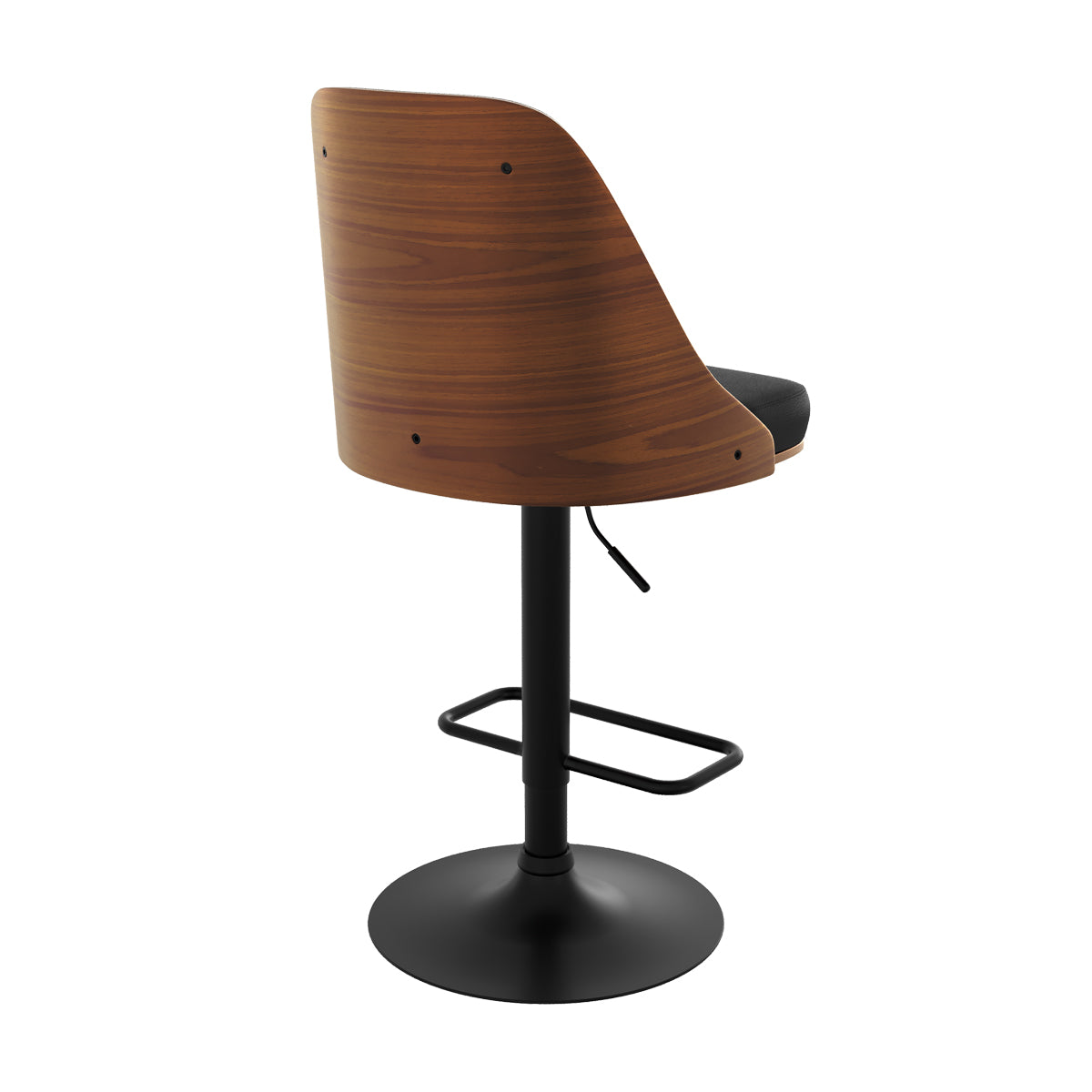 chaise de bar noire vintage georges