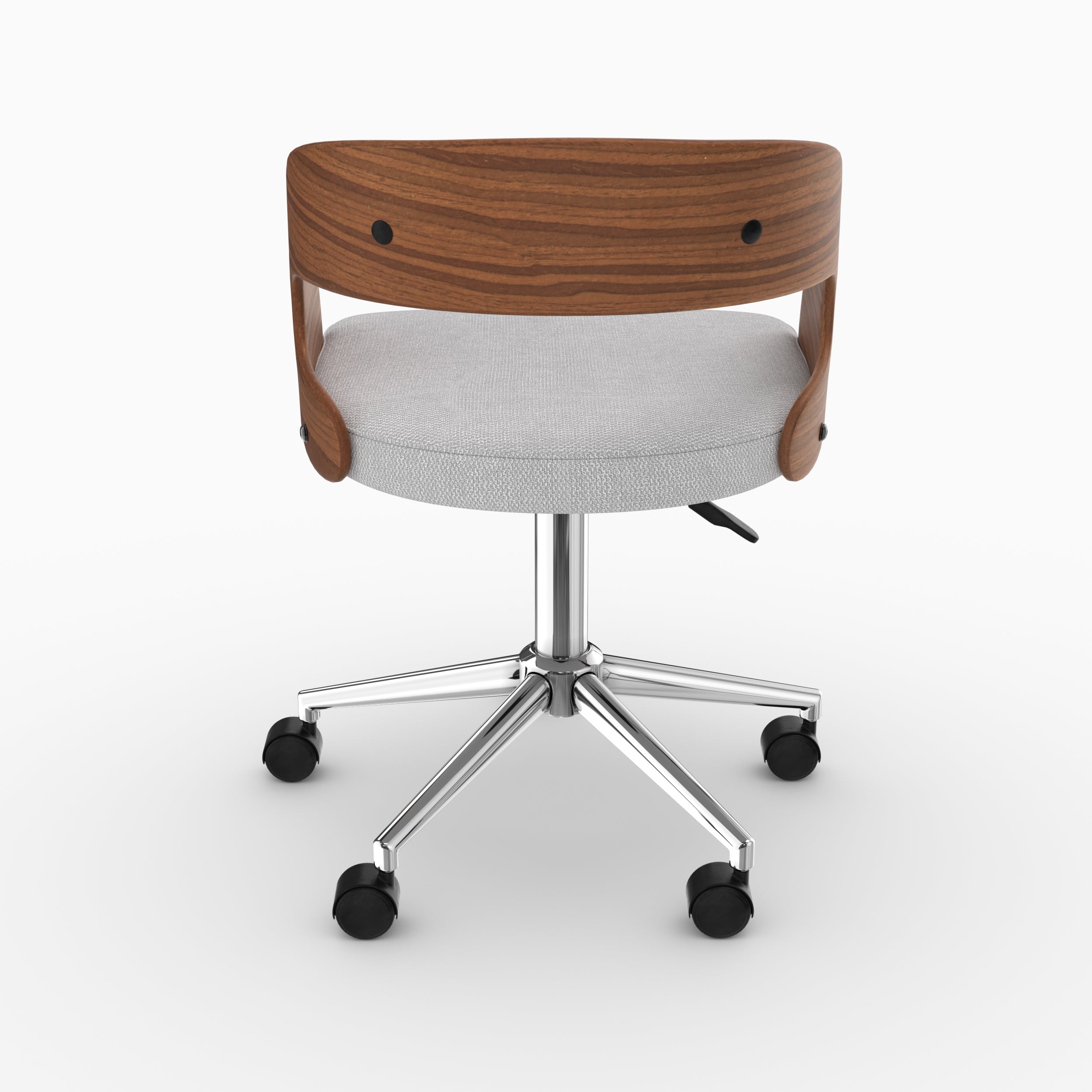 Chaise de bureau Louis gris clair