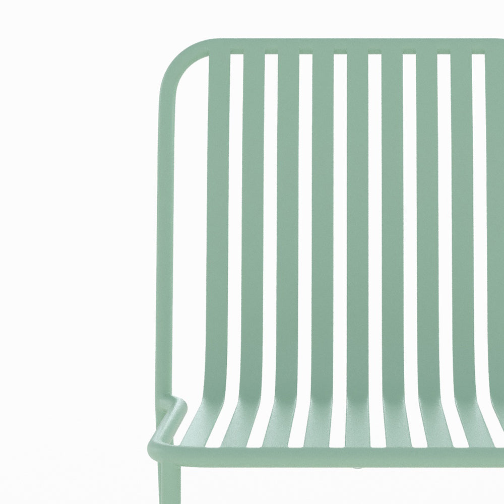 chaise de jardin yumi metal vert lot 2_2