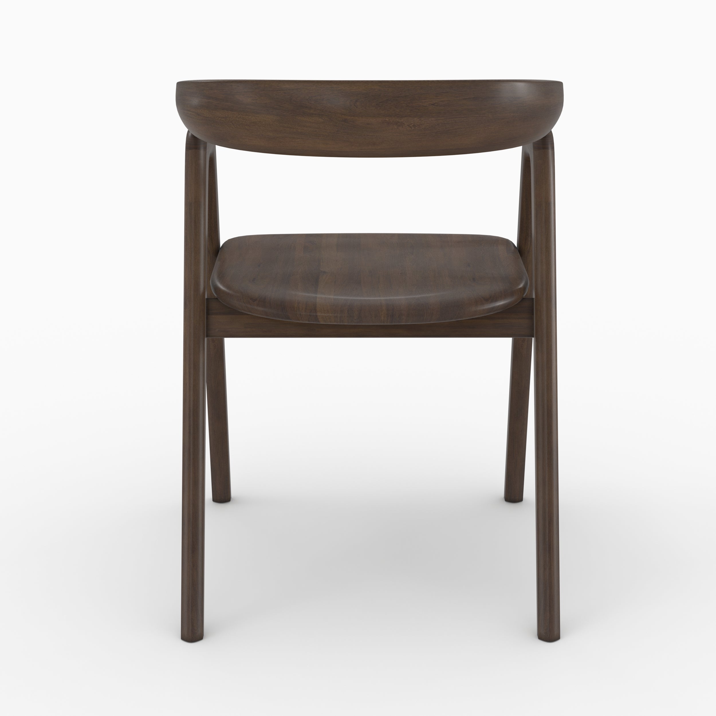 chaise en bois fonce hawa
