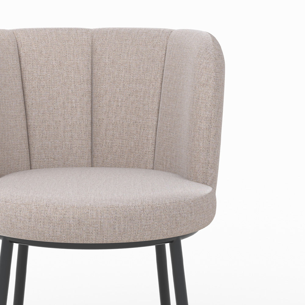 sedia in tessuto beige cina aby rendez vous deco