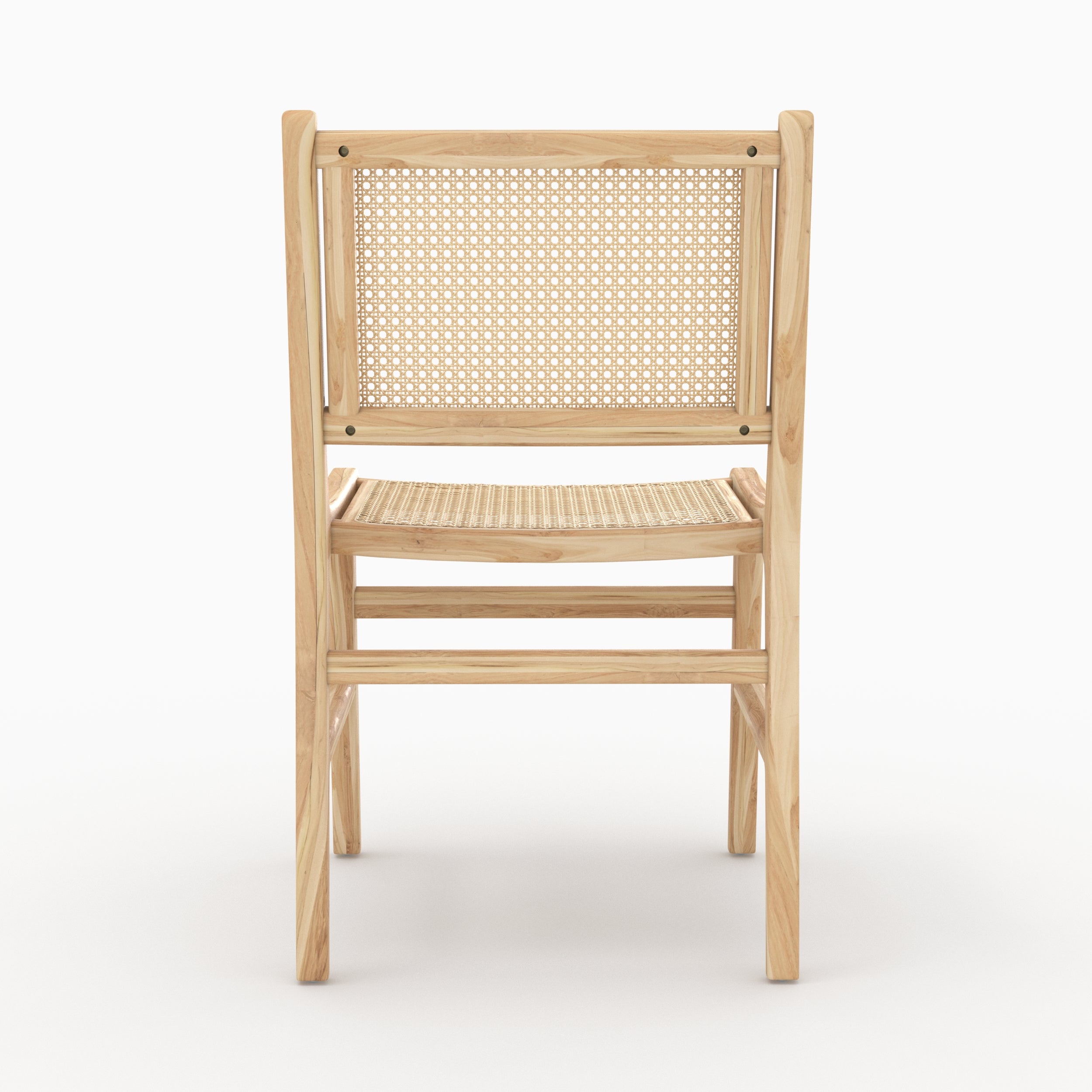 sedia kyla in teak e rattan