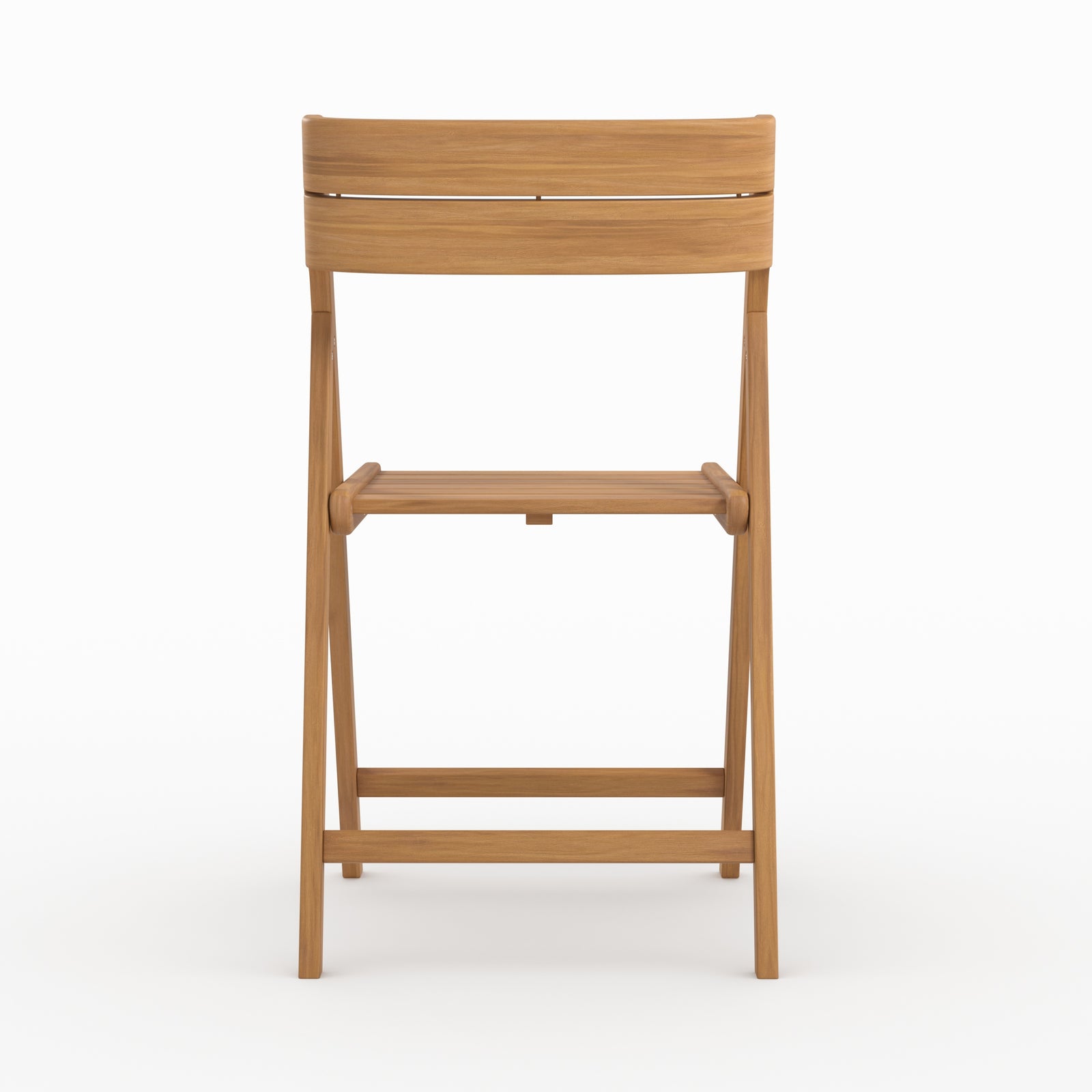 Chaise pliante extérieur Siquijor bois acacia vue dos