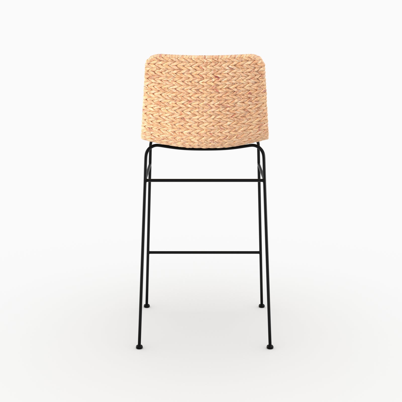 Chaises ilot central bohème naturel 66cm Faro