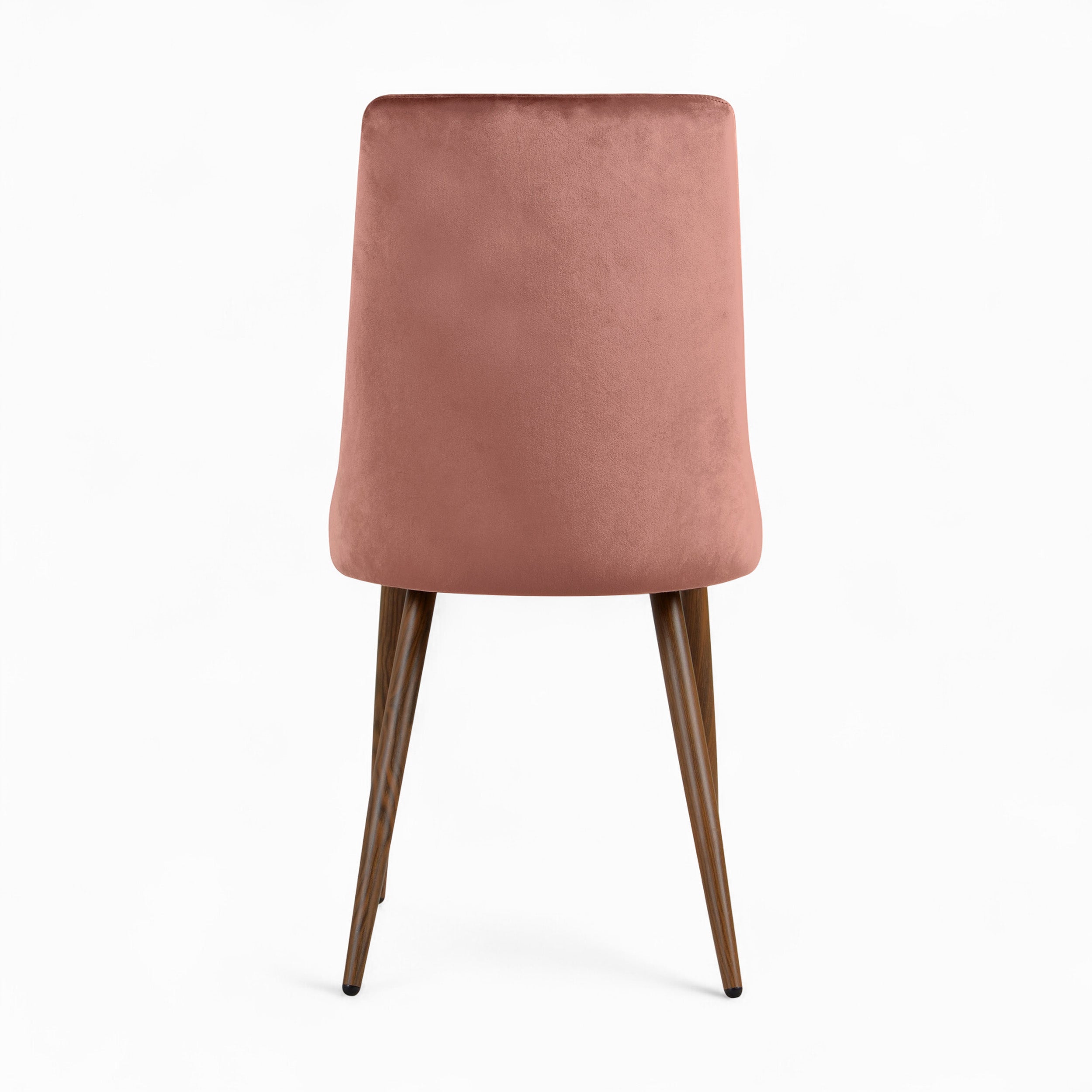chaises velours bleu rose 4 vinni haut dossier pack rendez vous deco
