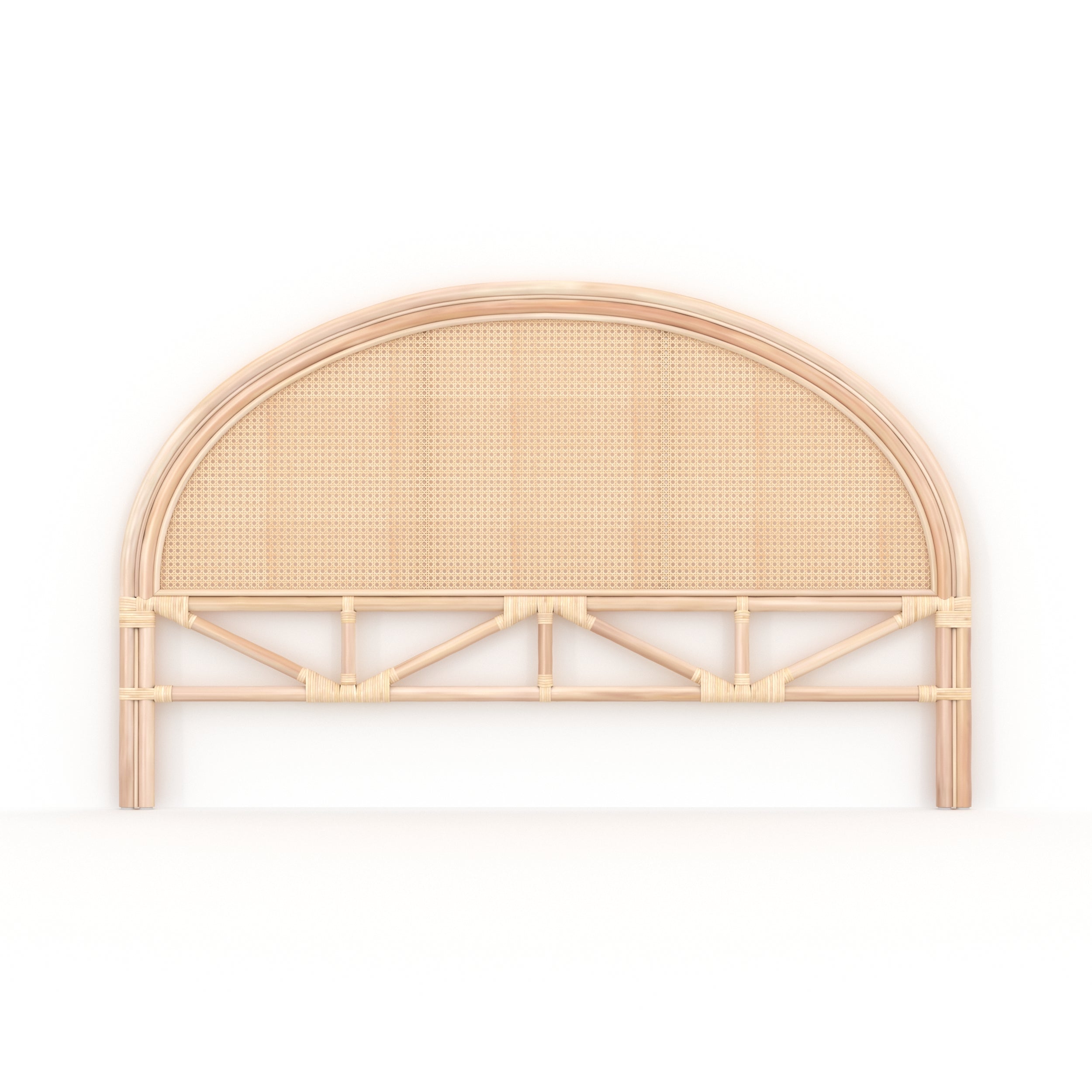 chambre boheme tete lit 160cm madya rotin cannage