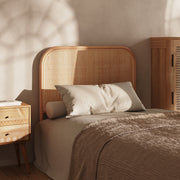 Grace - Kopfteil aus Rattan, 90cm