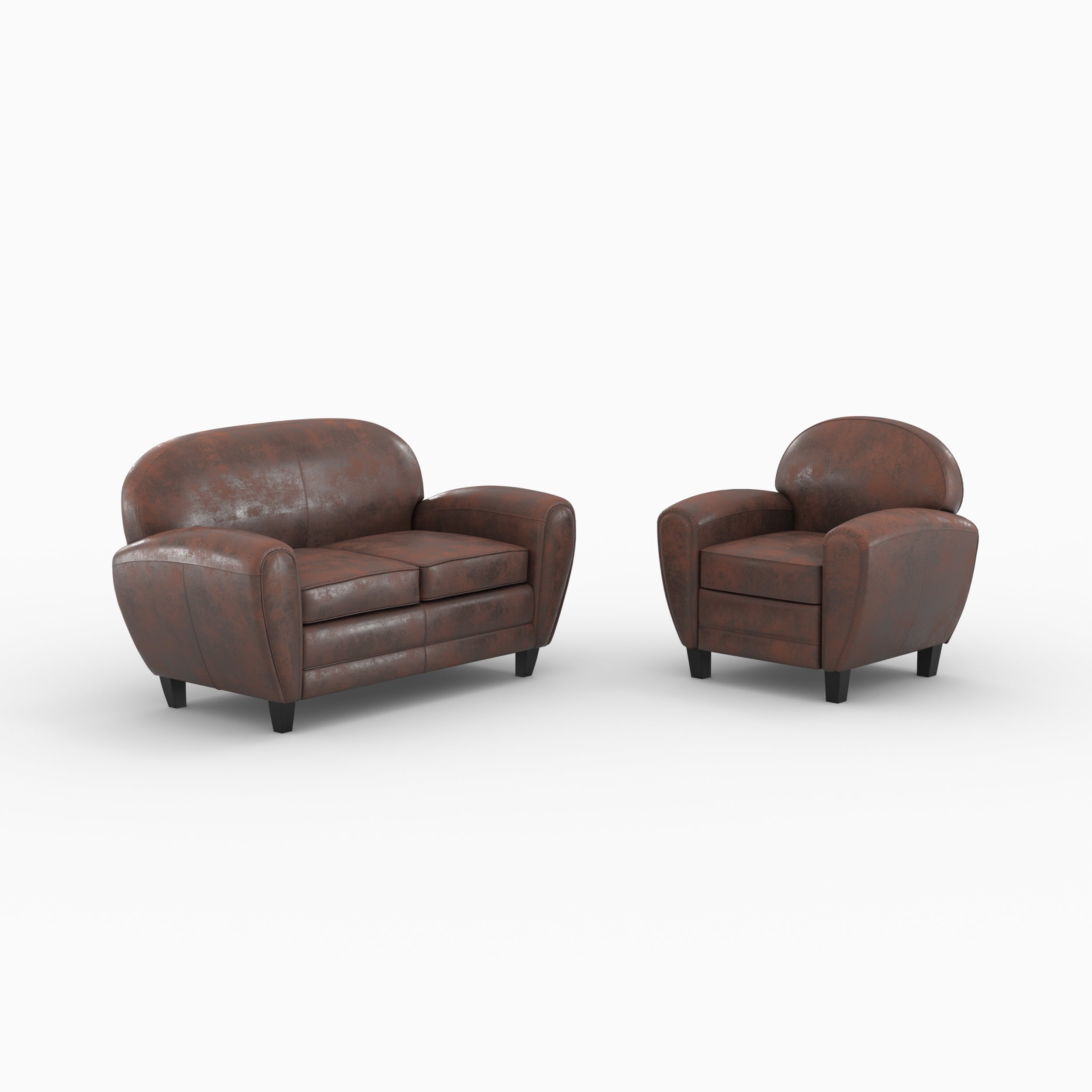 club_canape_fauteuil_marron_3_places_style_indus_vintage