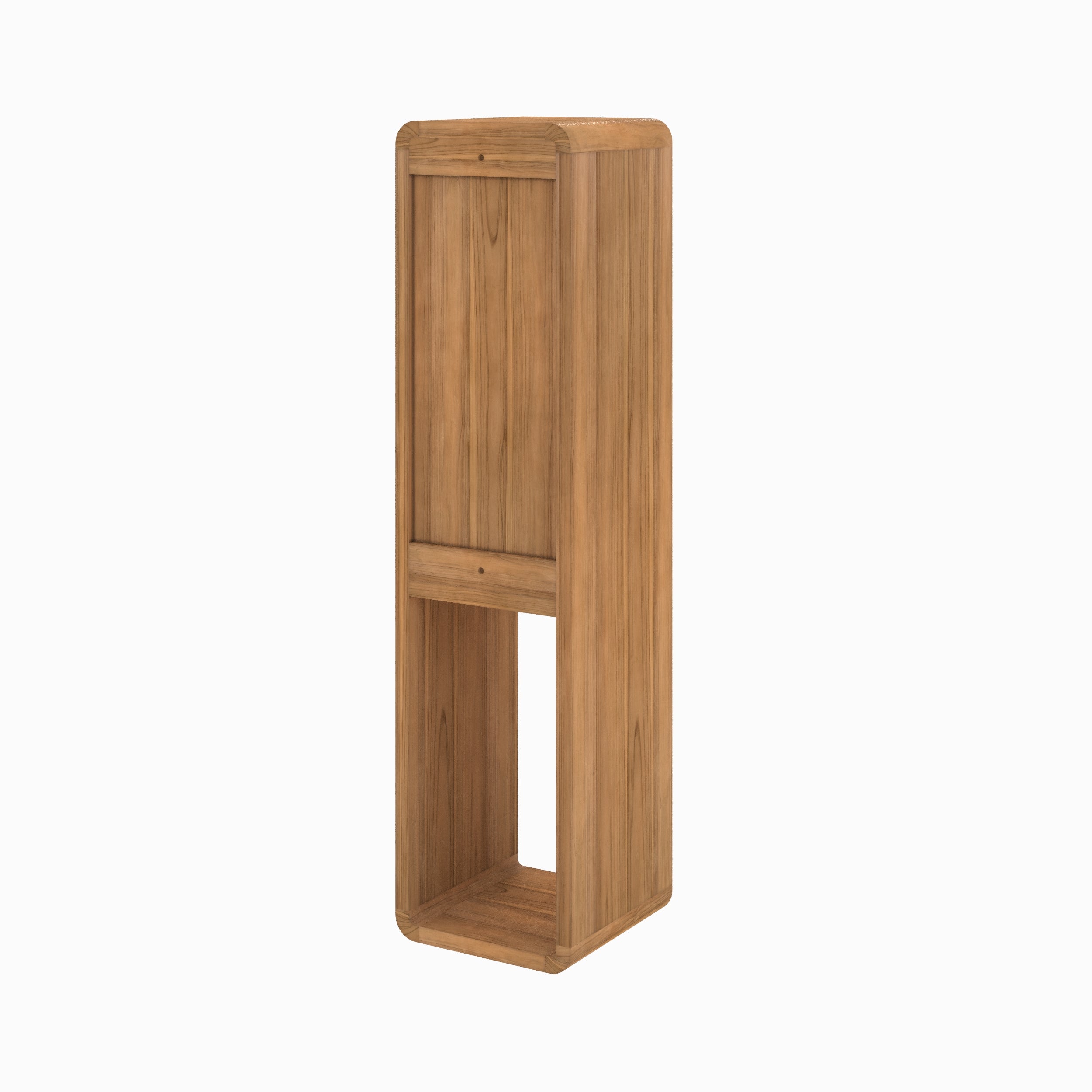 colonna bagno kafa in legno di teak elegante sospesa rdv deco_1