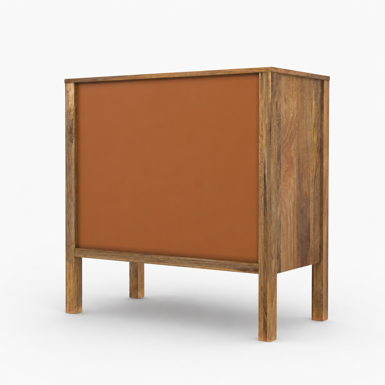 Commode en cannage 3 tiroirs Tiki