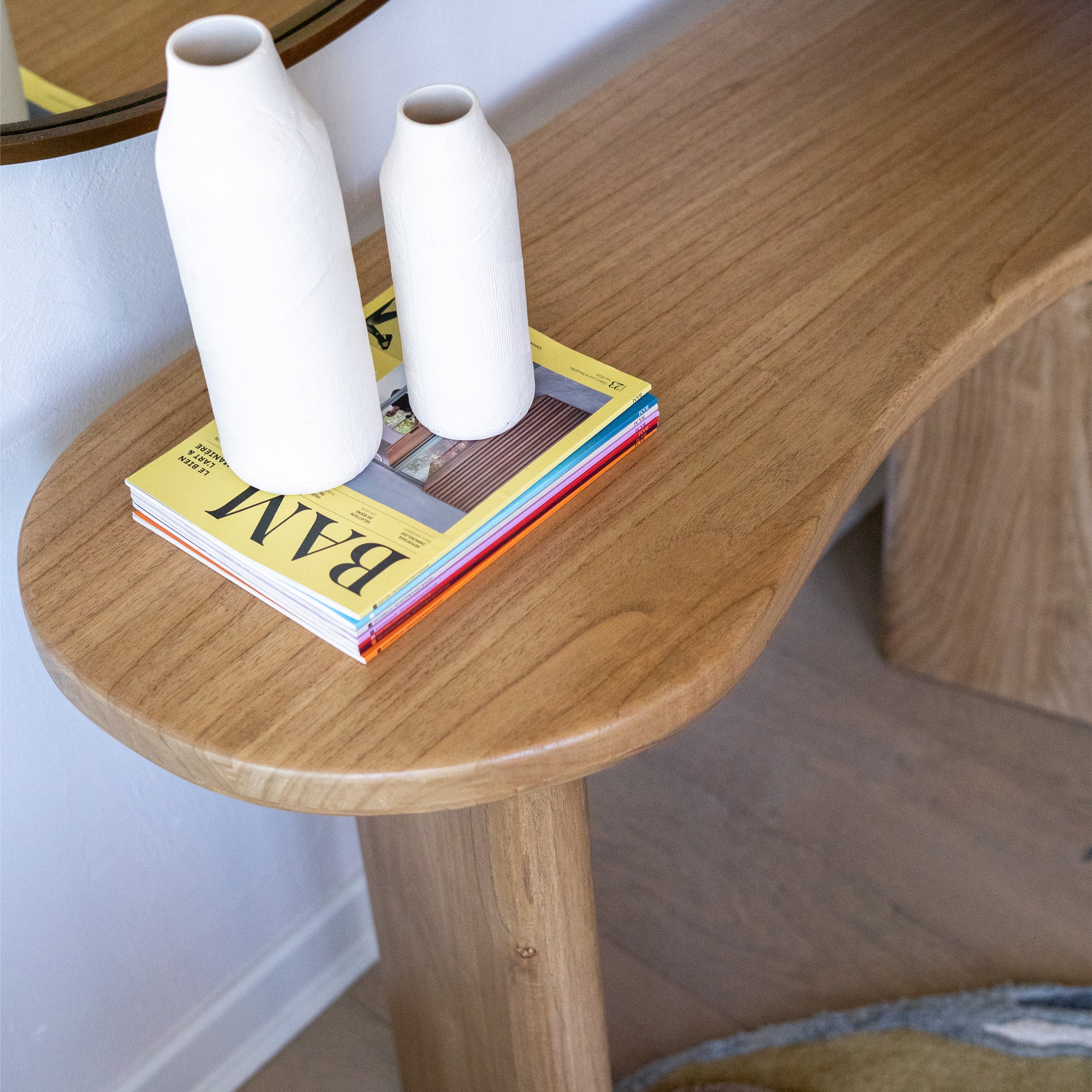 Console Brandan en bois massif de mindi
