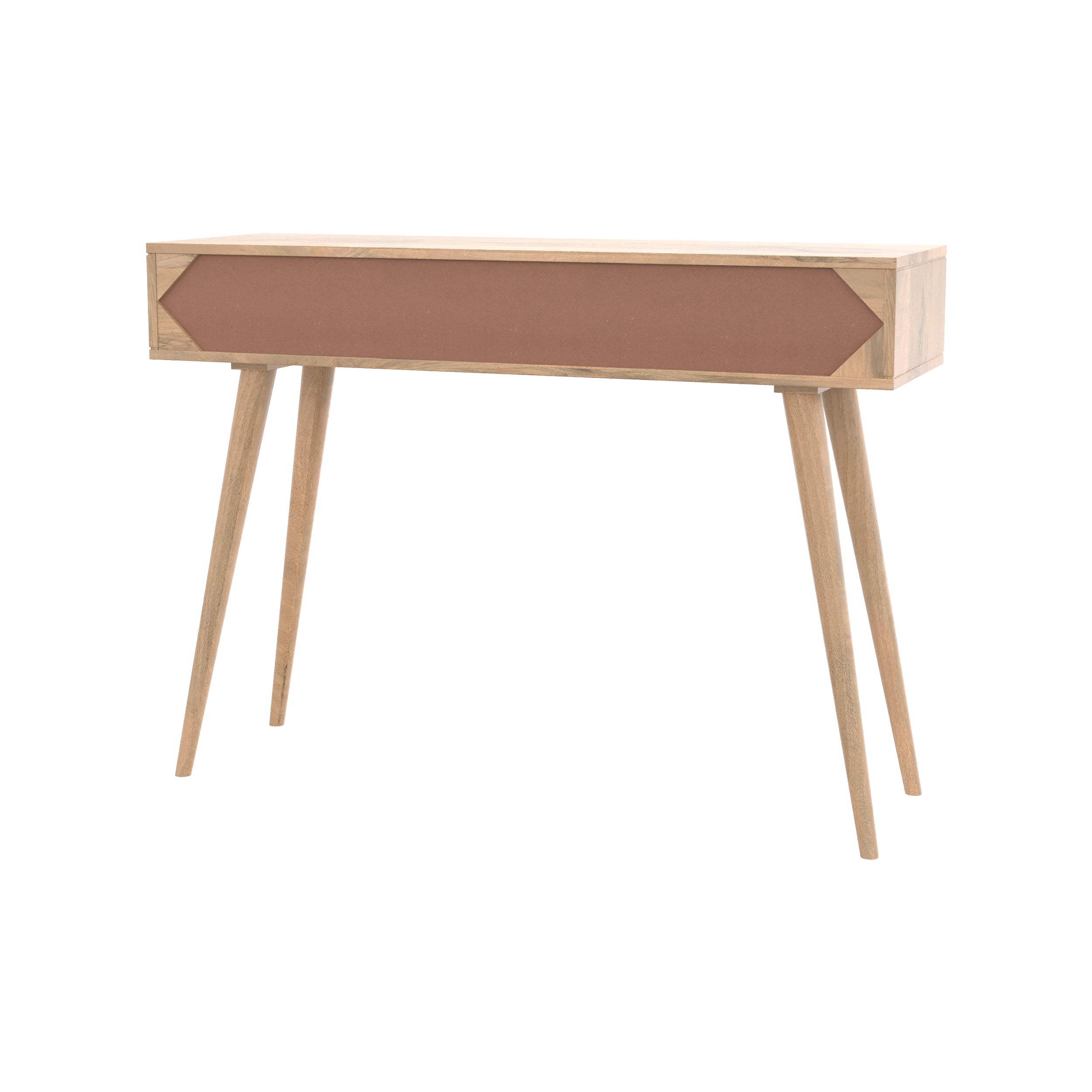 console masala in legno di mango 2 cassetti