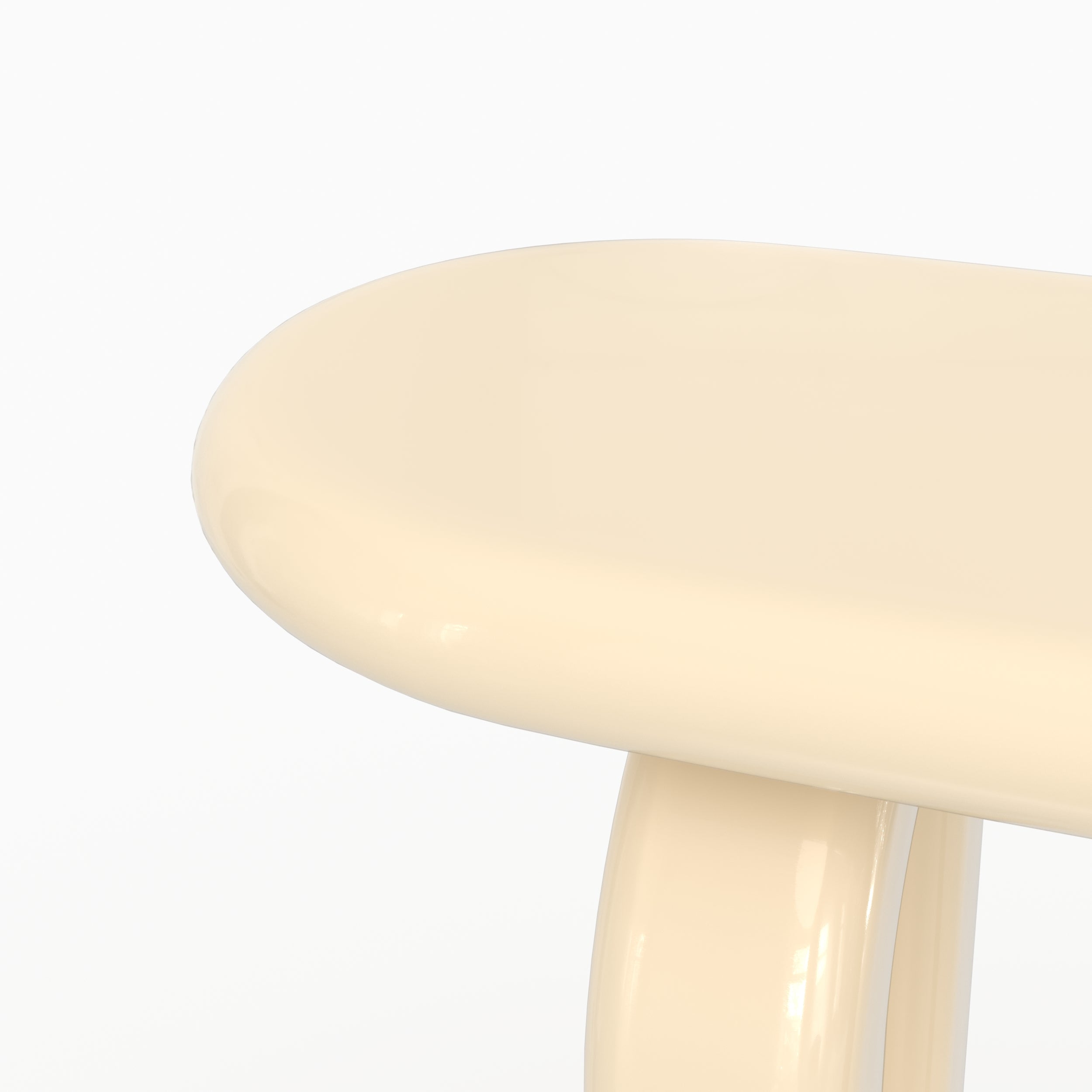 Console Opale laccata bianca in MDF, 120 cm