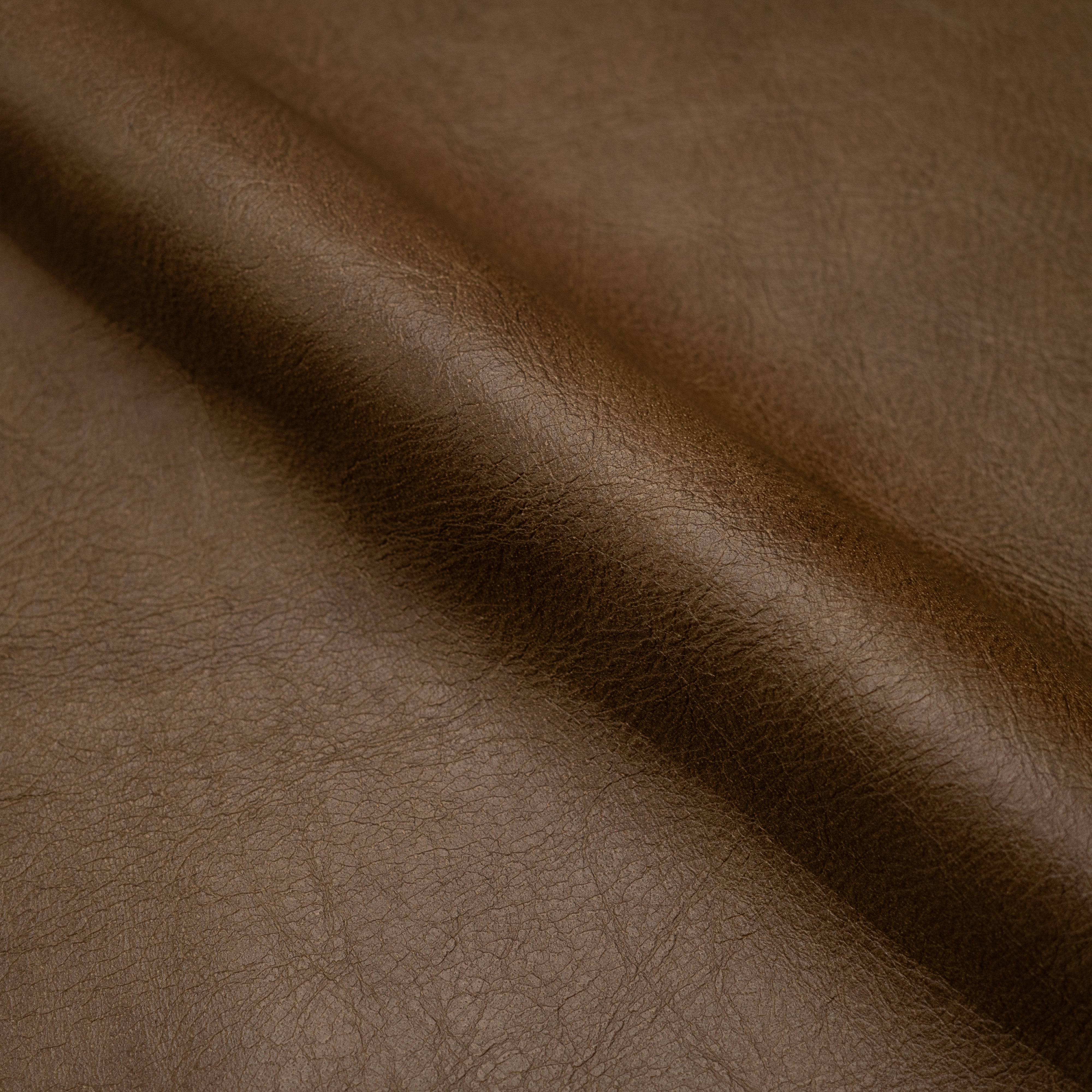 Cuir marron foncé Lupin tabouret de bar
