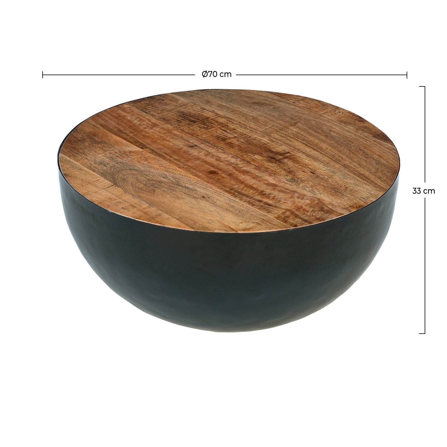 Tajy - Runder Couchtisch, D.70cm