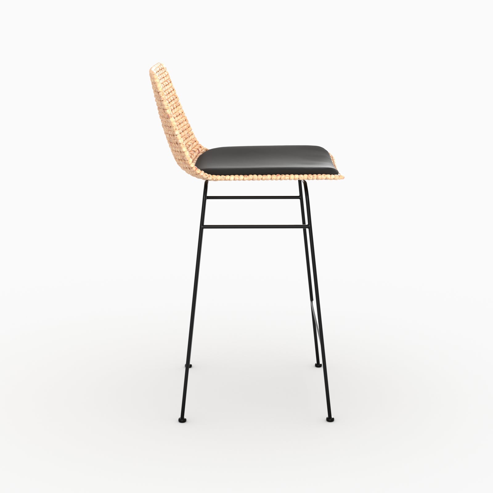 Duo chaises bohème Faro 66cm matière naturelle