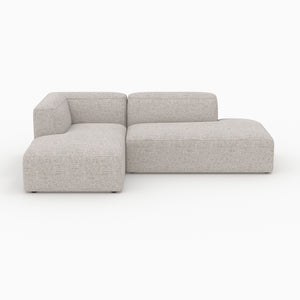 Ensemble canapé angle gauche Hestia tissu beige
