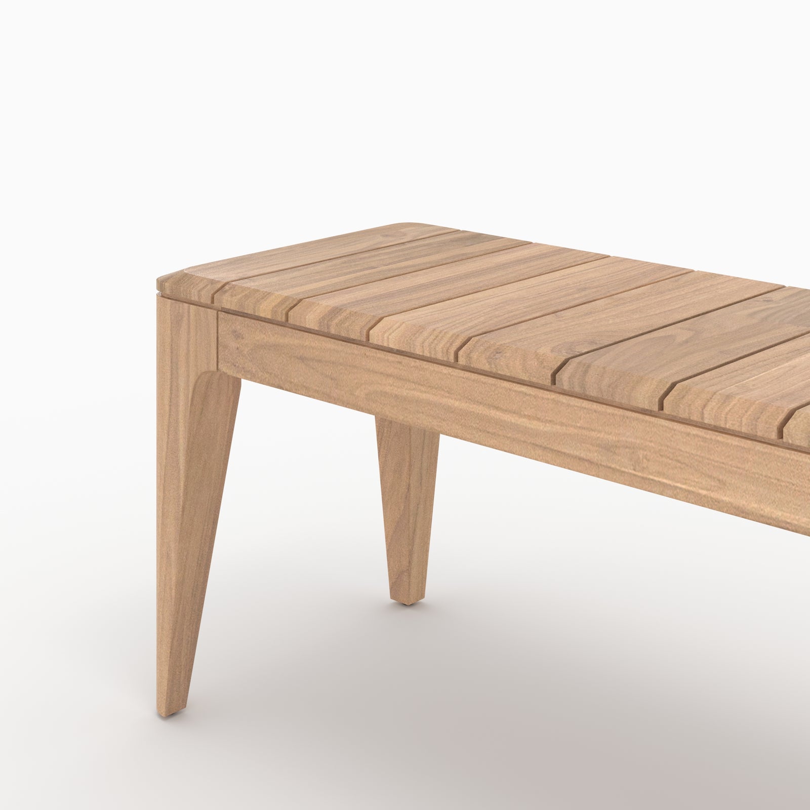 Ensemble jardin teck recyclé