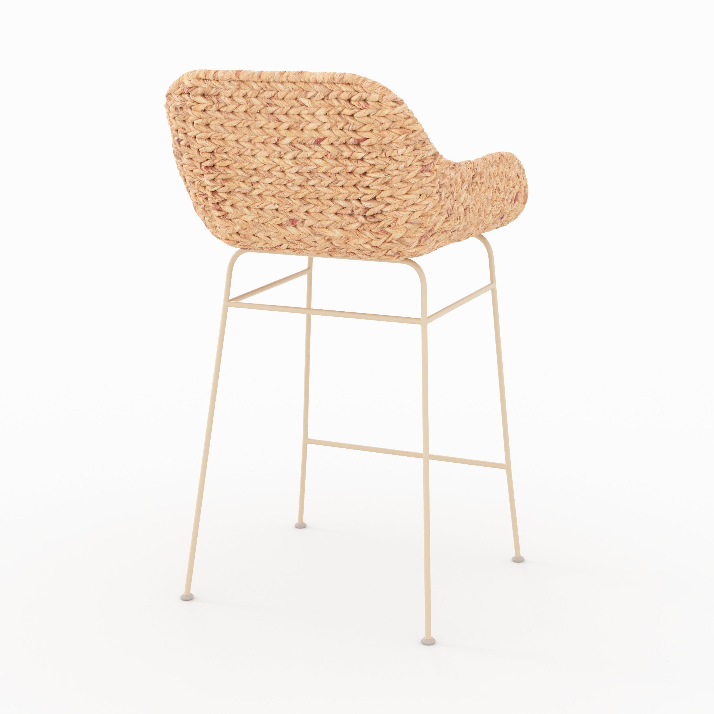 Faro chaises lot 2 naturelle 66cm ilot central
