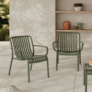 Fauteuil de jardin Ivy vert kaki
