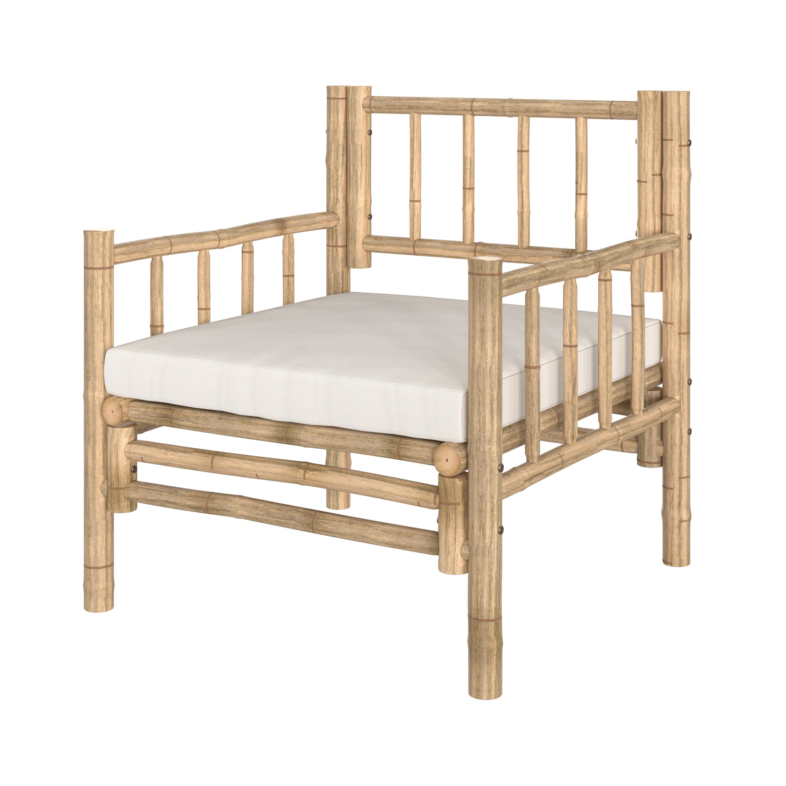 fauteuil de jardin vadella en bambou