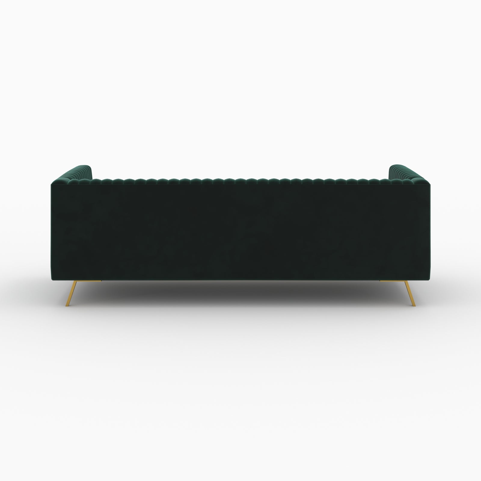 gatsby ensemble canape et fauteuil en velours vert 3 places