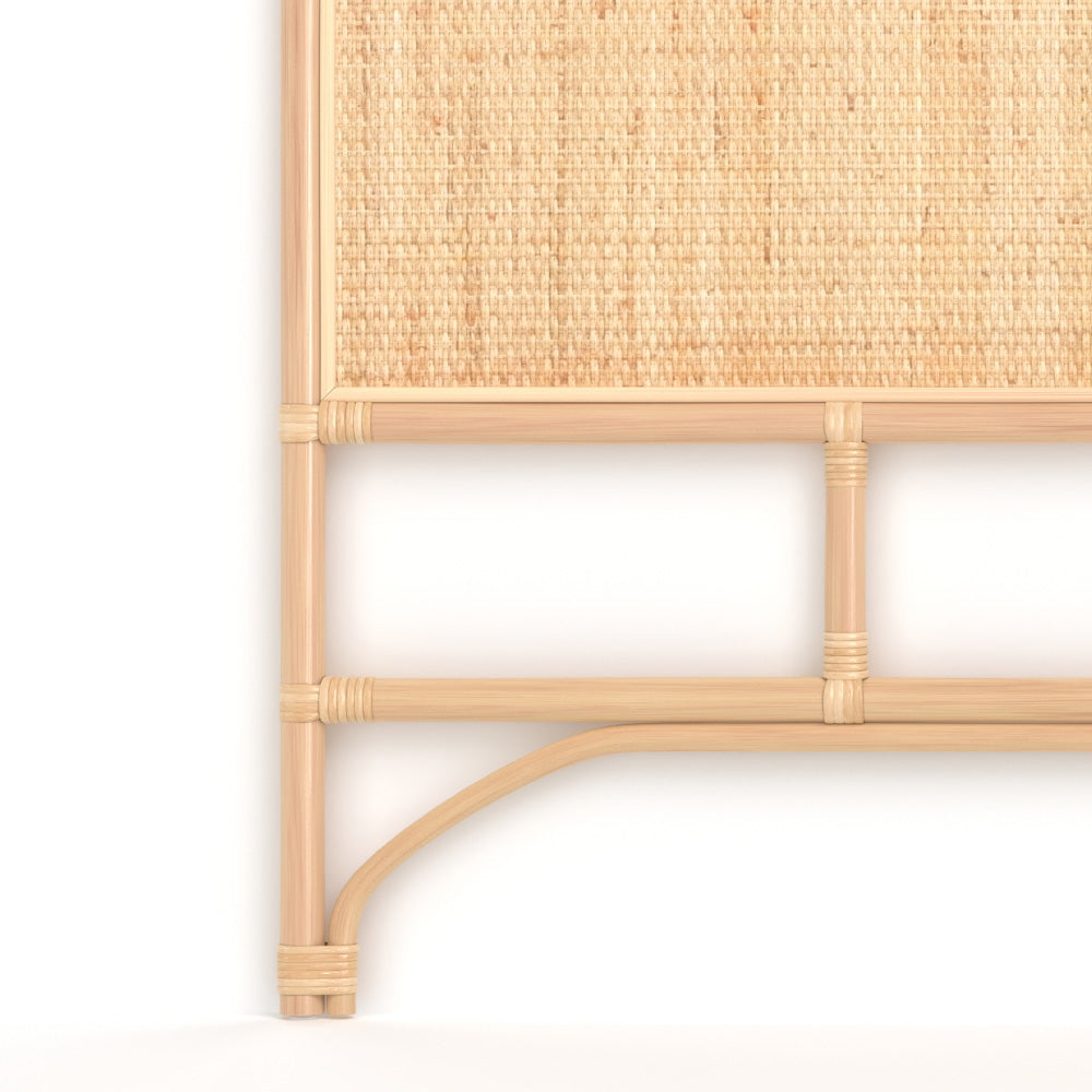 Grâce 140cm tête de lit rotin