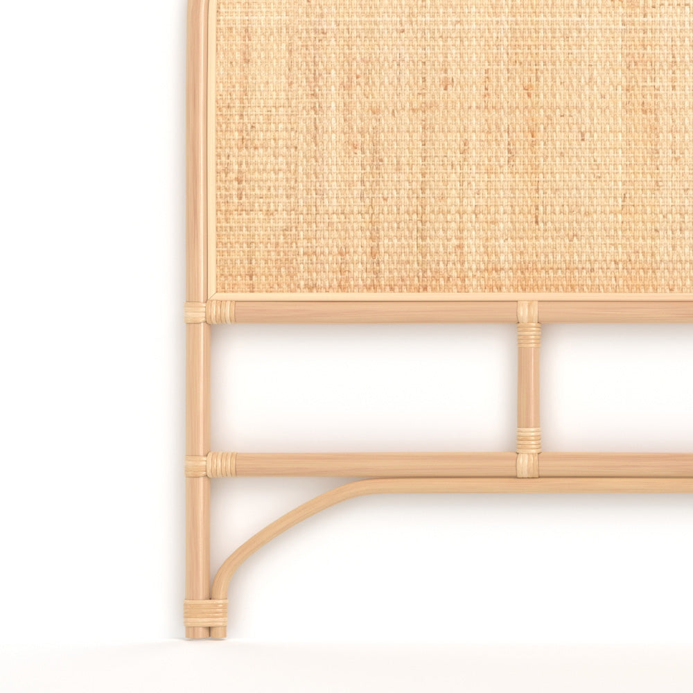 Grâce 160cm tête de lit rotin