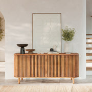 grand buffet en bois acacia paola rendez vous deco