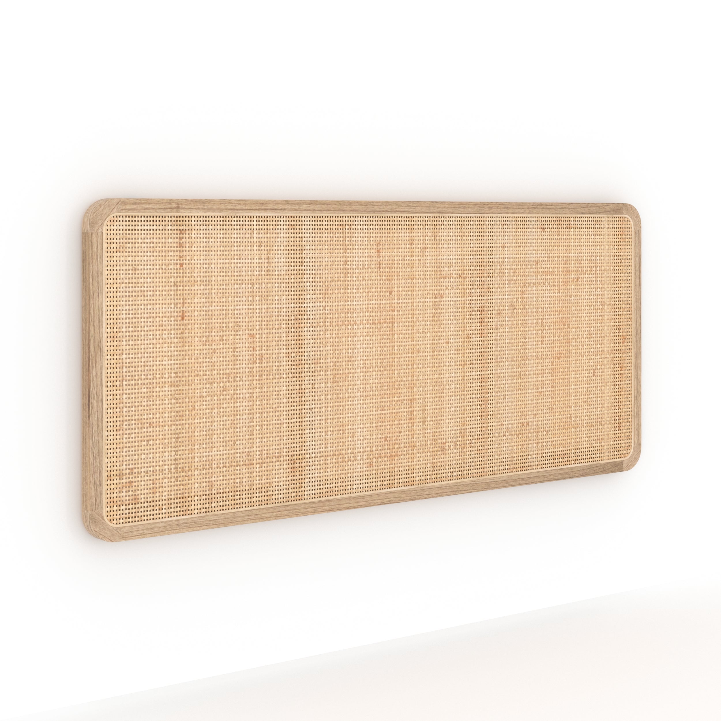 Khao tête de lit 140cm rotin naturel style bohème