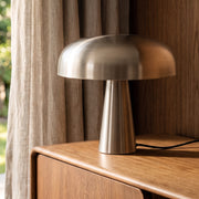 Lampe Livia en métal brossé