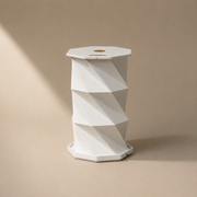 Tischlampe Kami aus weißem Papier