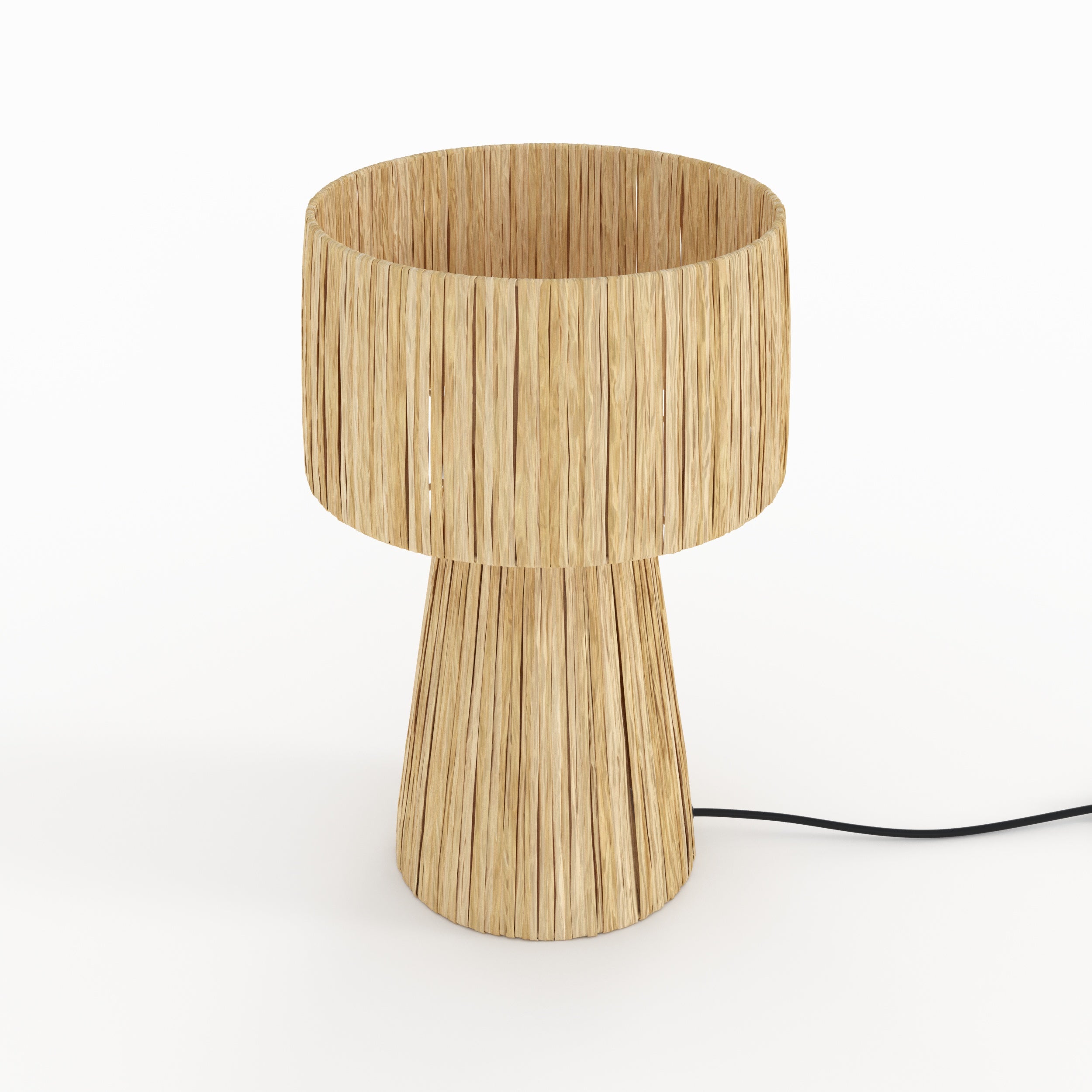 lampada foglia palma naturale solea stile bohemien