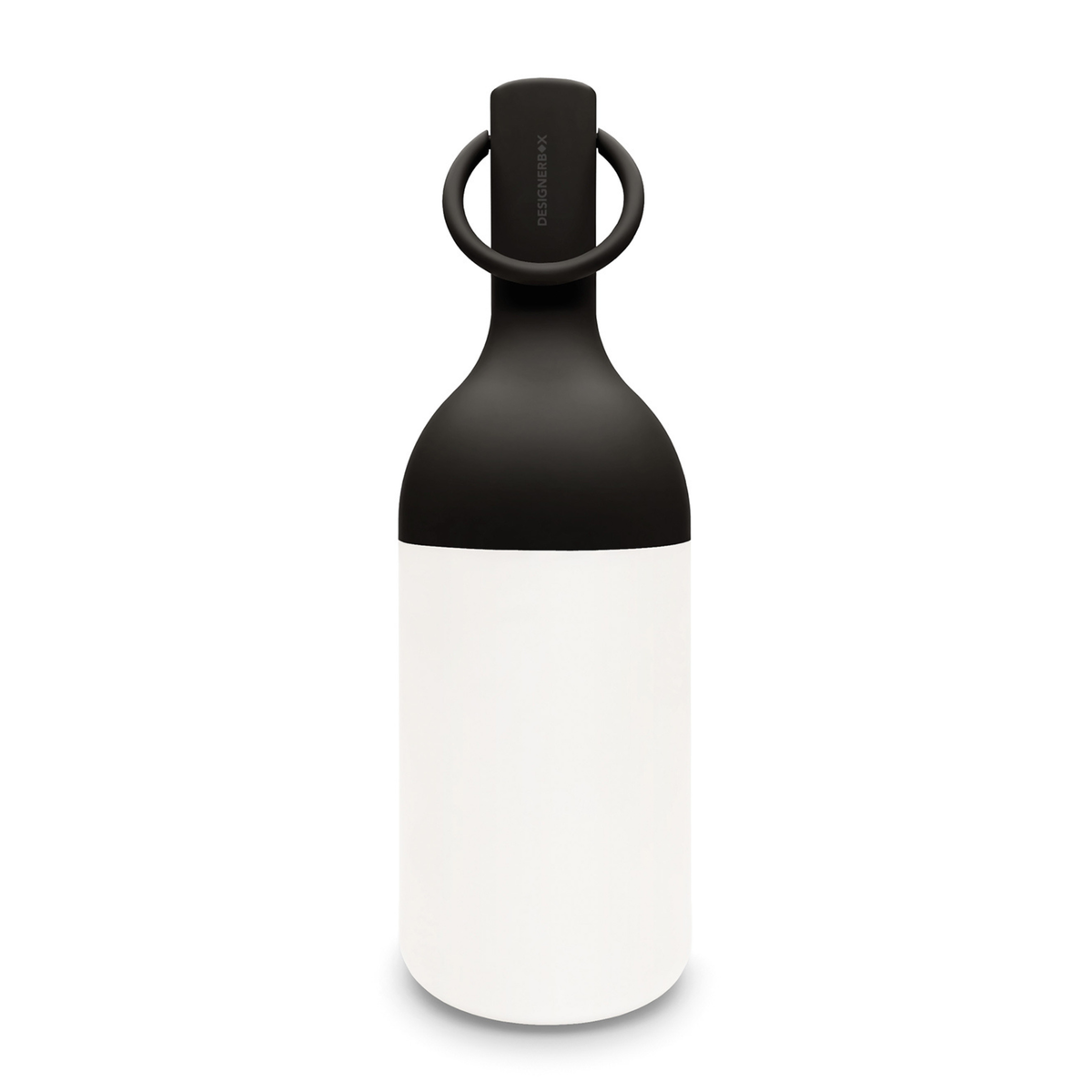 Lampe nomade Elo en plastique noir - Maison Pavane