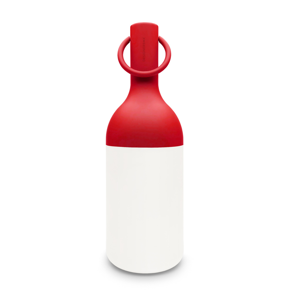 Lampe nomade Elo en plastique rouge - Maison Pavane