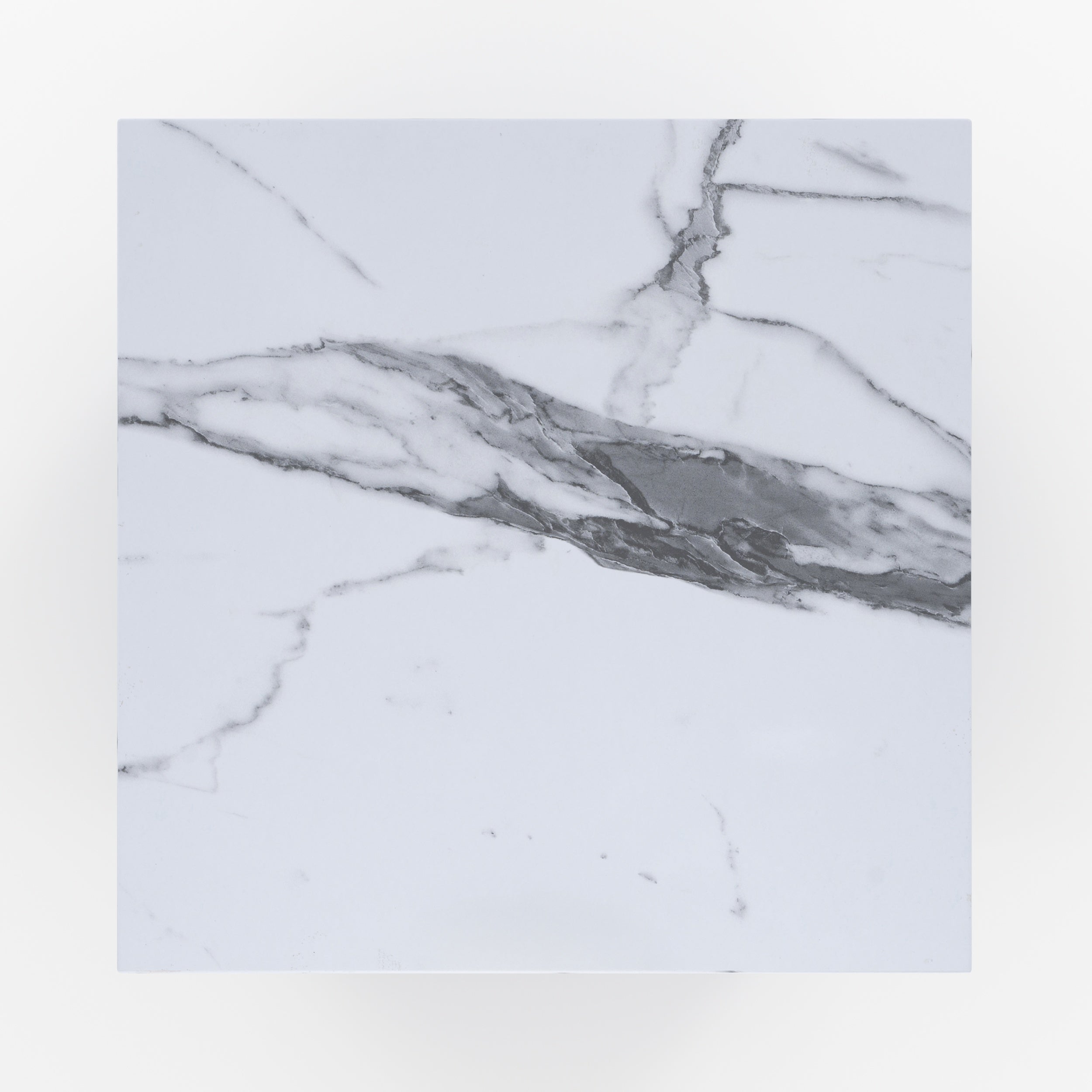 lison table d appoint en marbre blanc carre