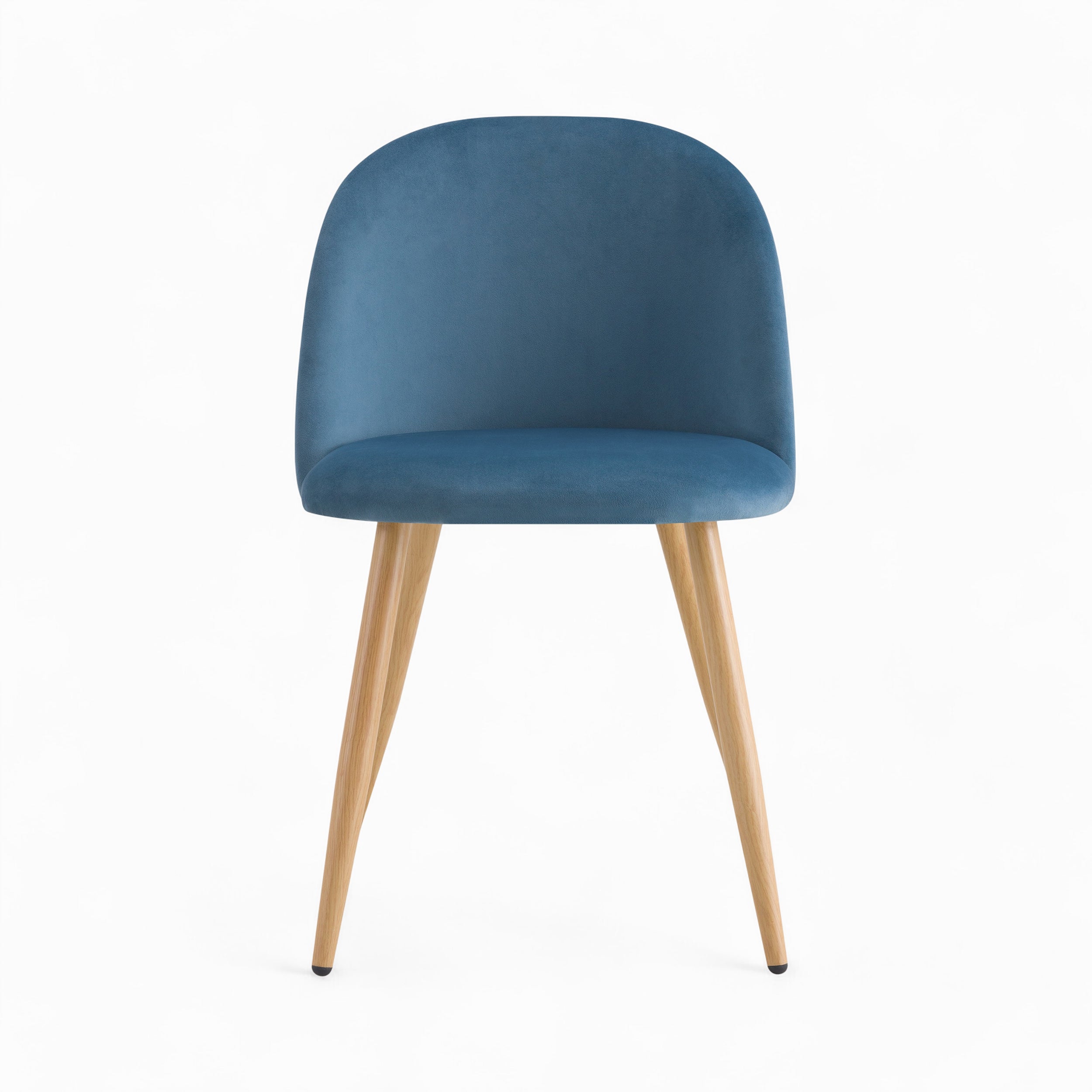 lotto di 4 sedie cozy in velluto blu scuro e blu_2_