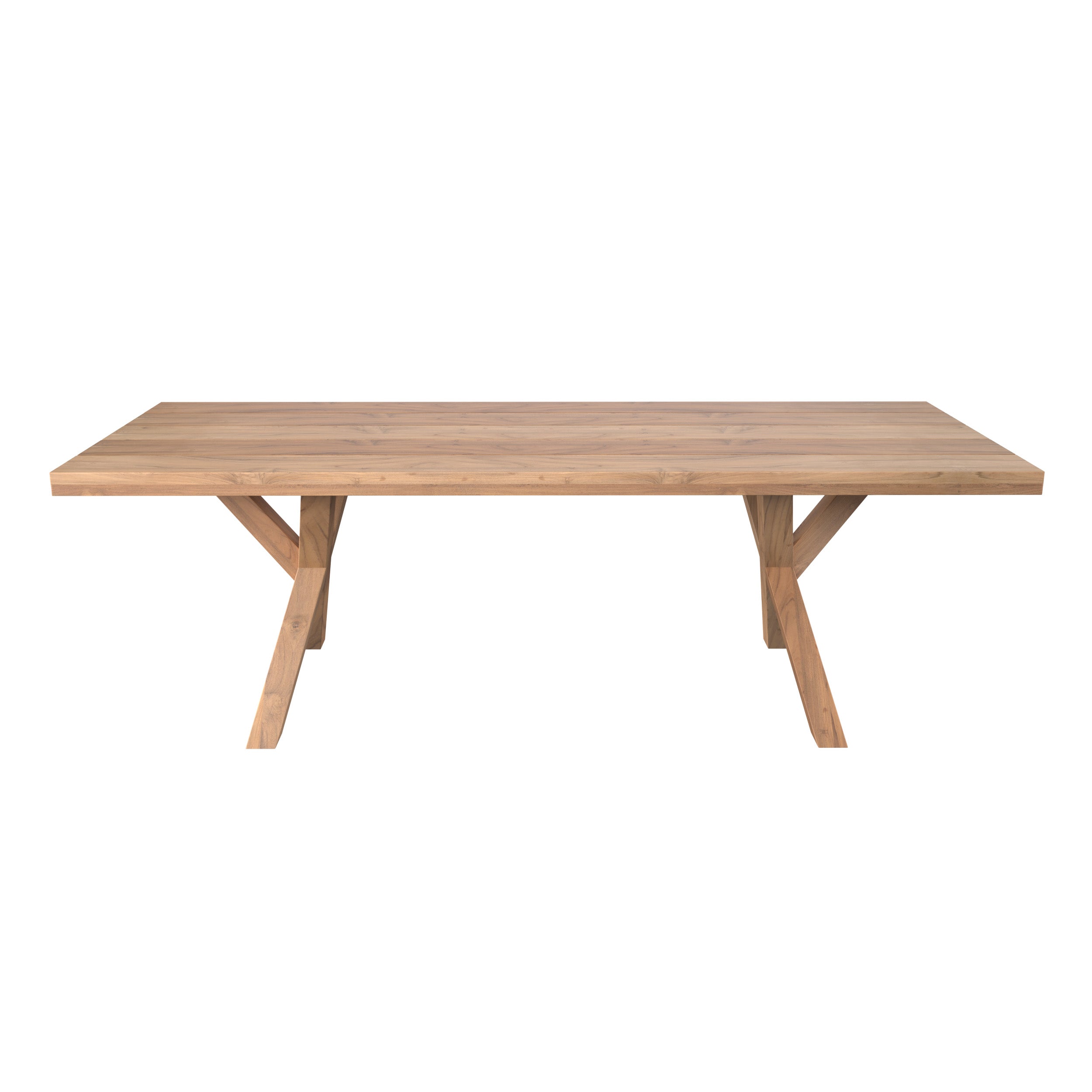 lot de 1 table et 8 chaises en bois pour jardin soraya