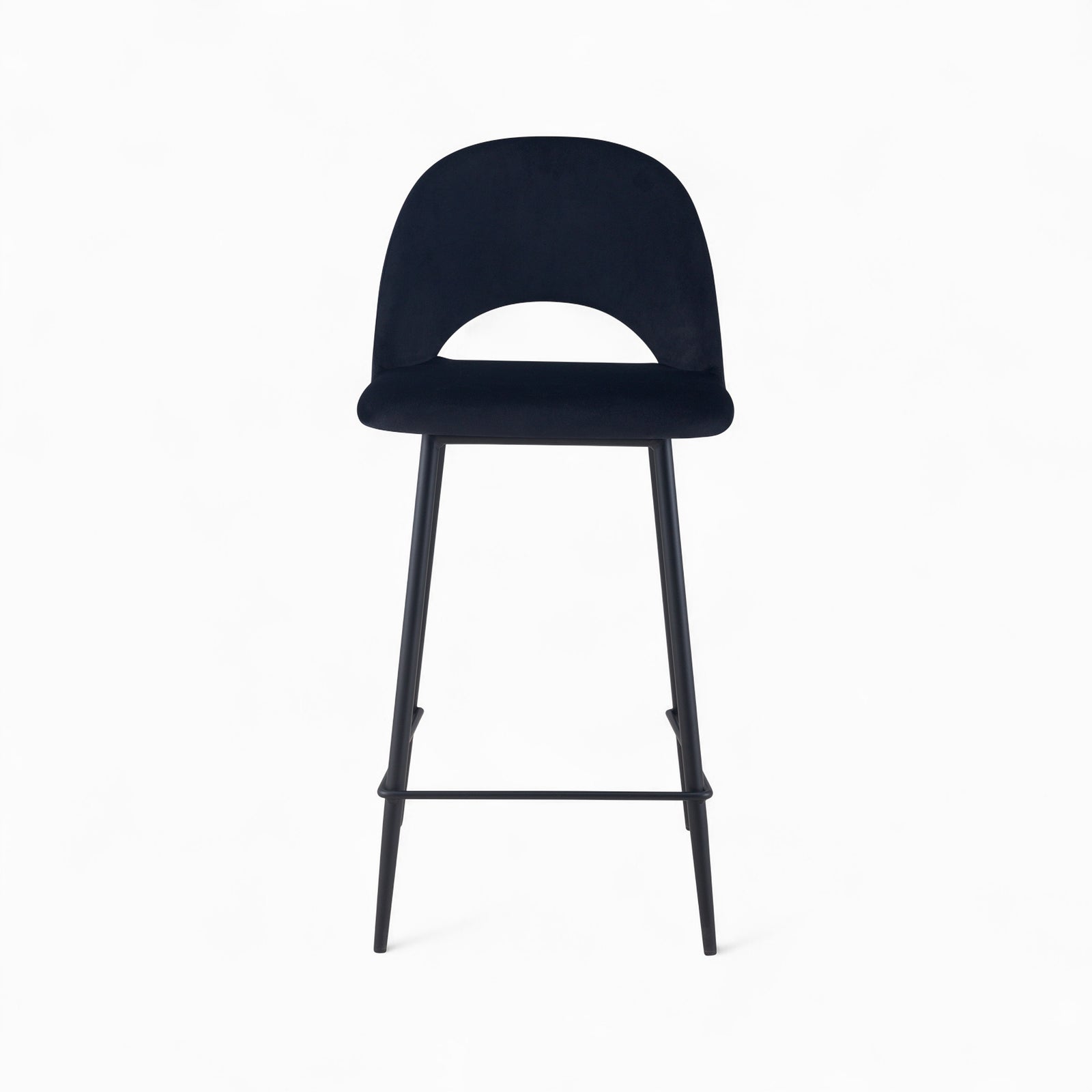 lot peneloppe tabourets bar et chaises noires velours