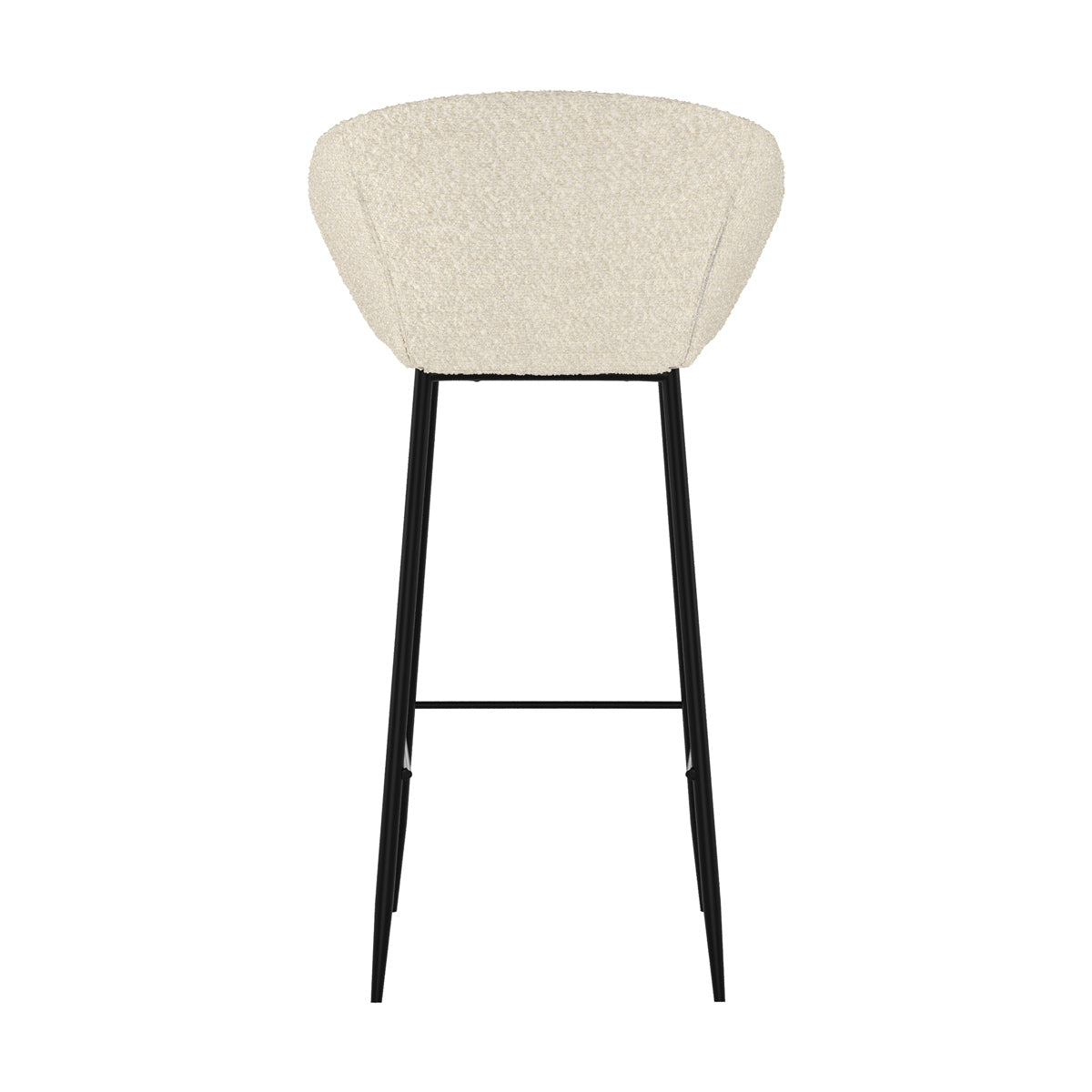 marquise sedia da bar in boucle