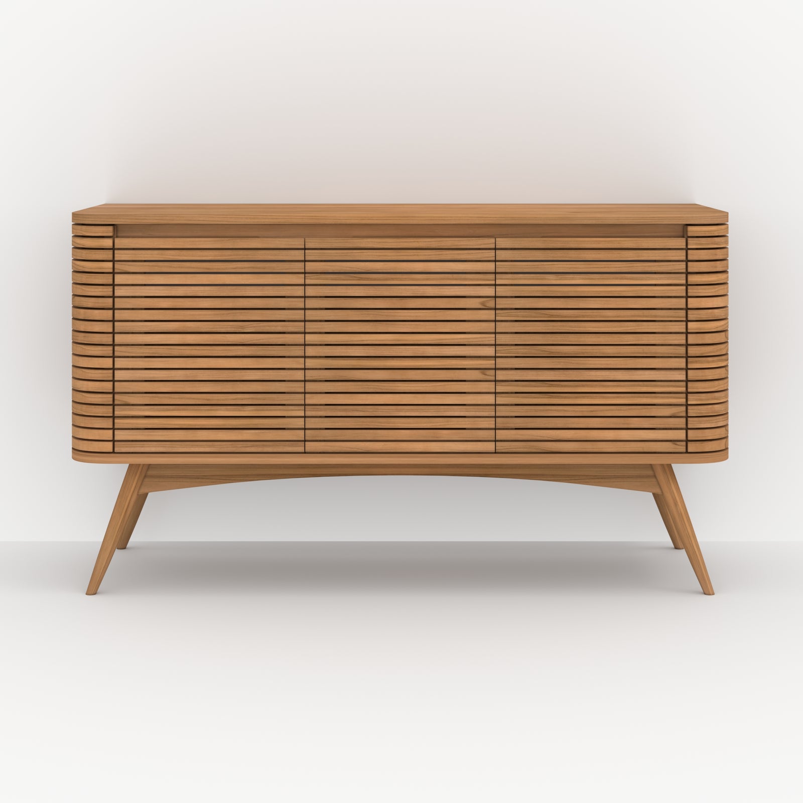 meuble auguste 140 cm en bois de teck
