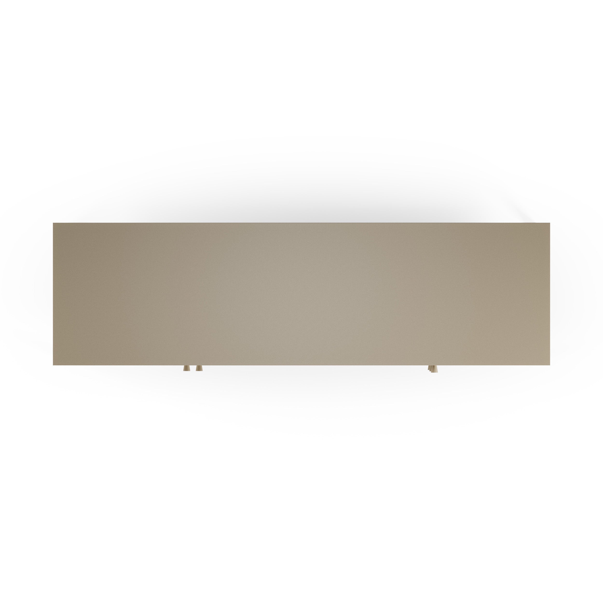Meuble buffet métal Latem sable beige