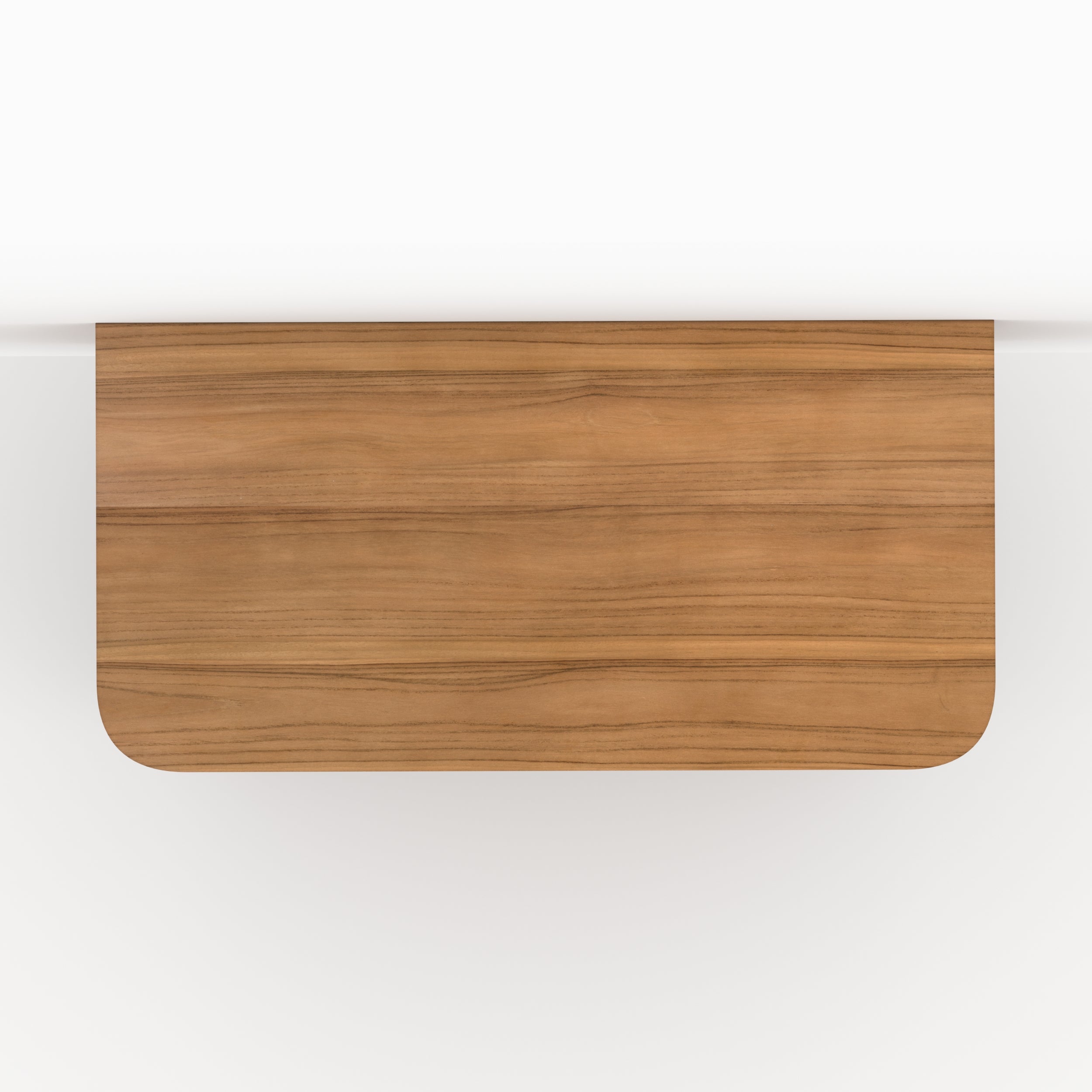 meuble de salle de bain auguste bois de teck 100 cm rangement