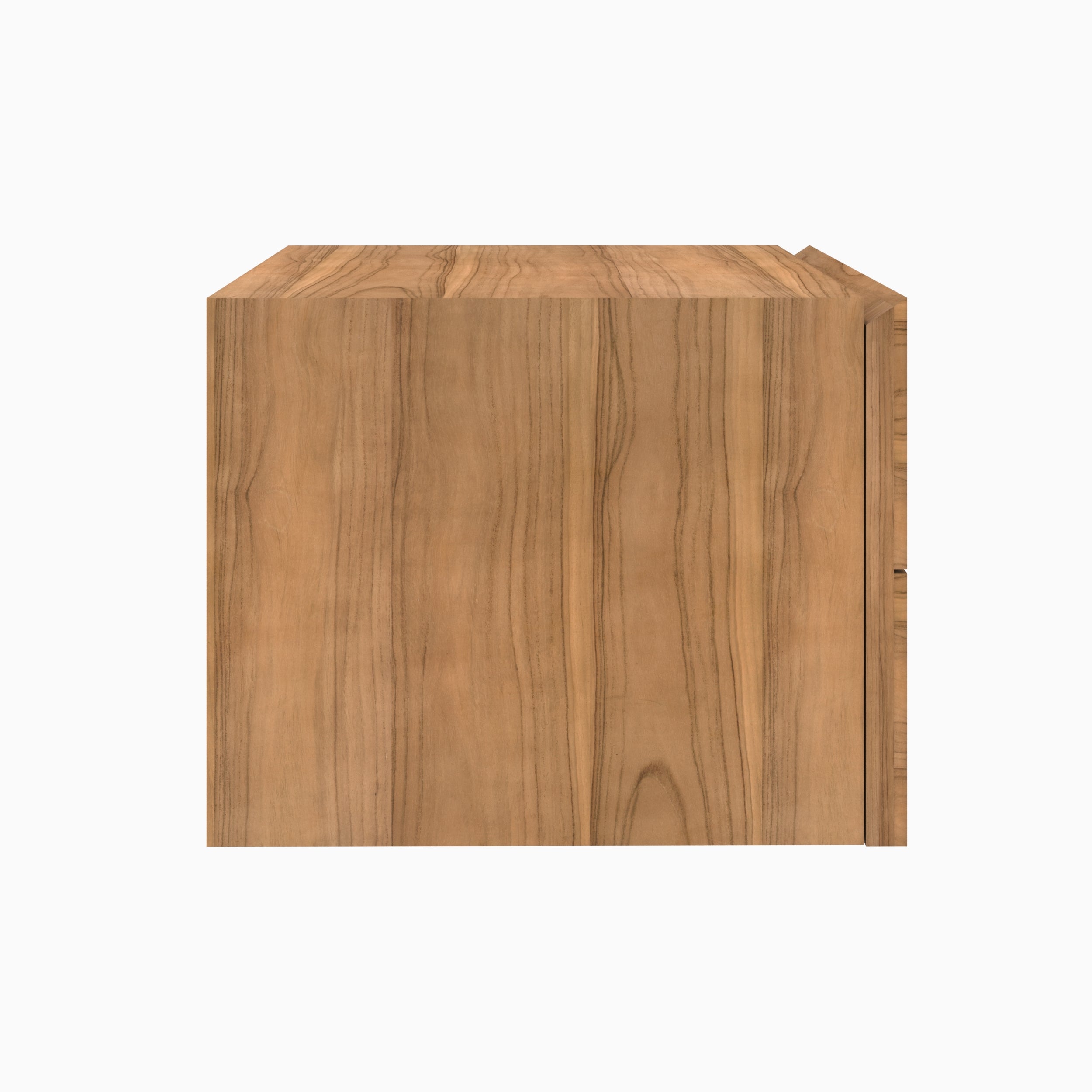 meuble hera 60 cm teck suspendu salle de bain