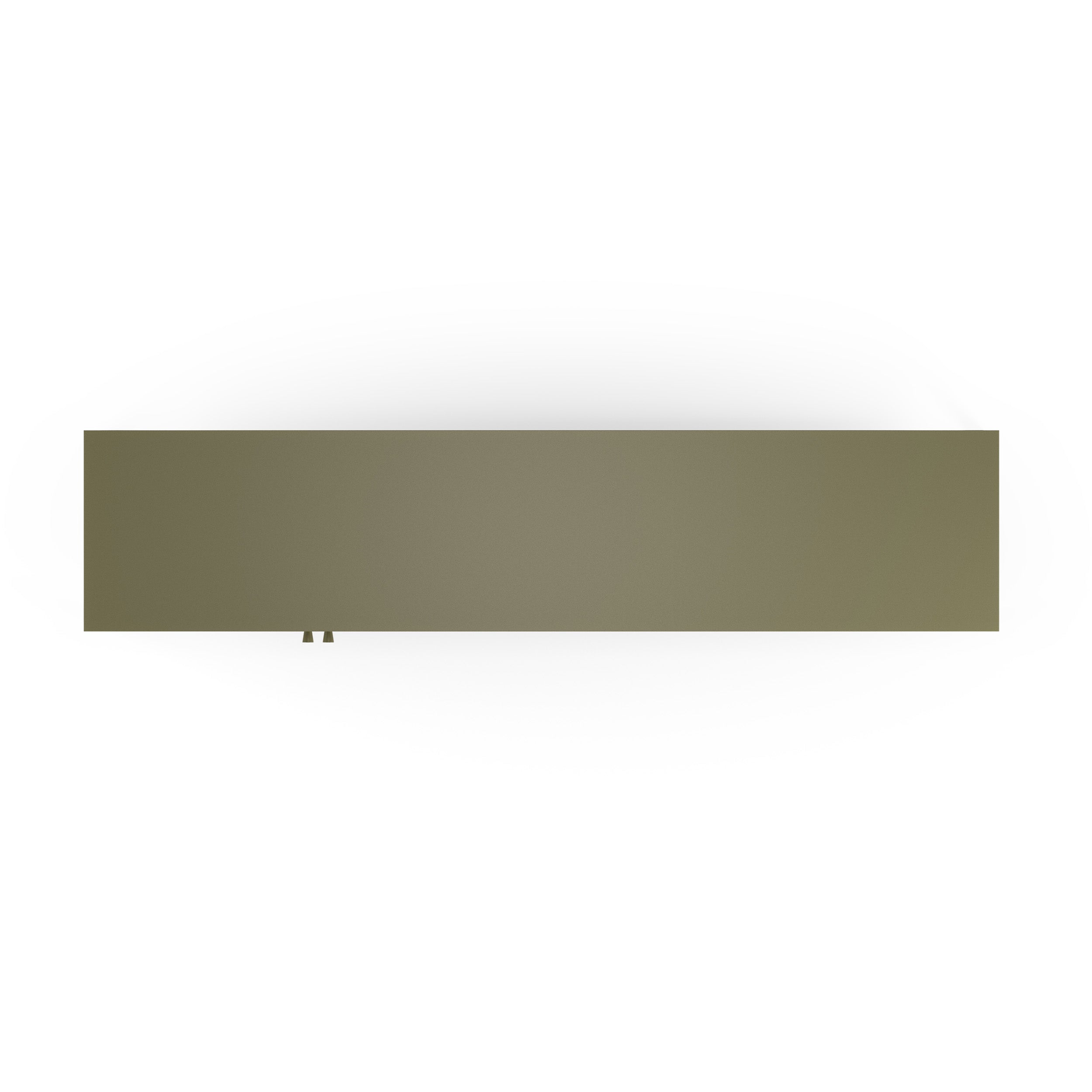 Meuble tv Latem 160cm métal vert 2 portes
