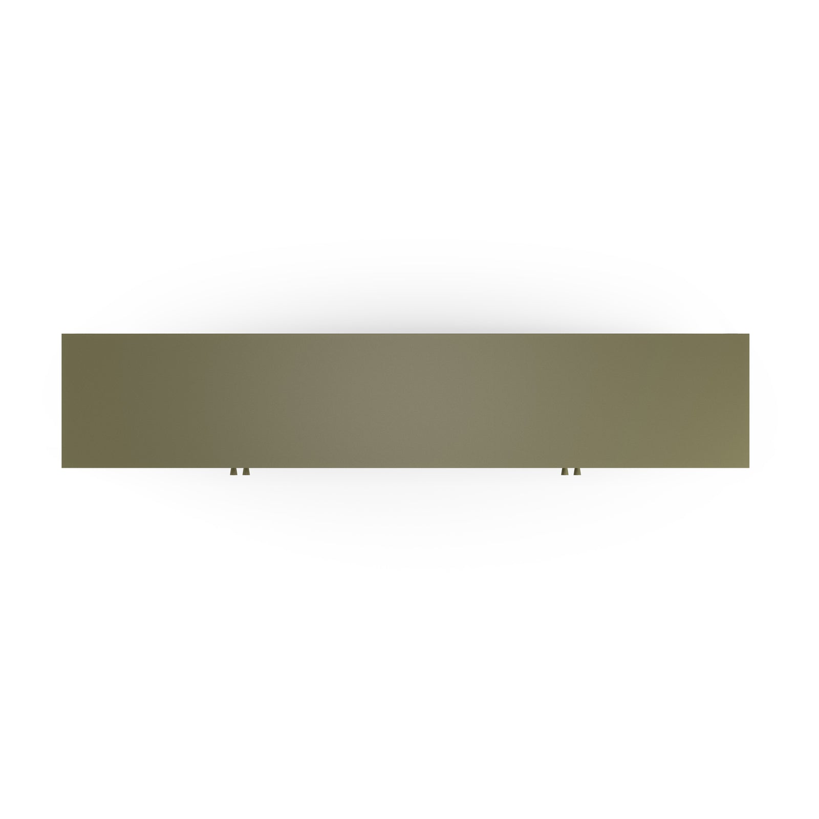 Meuble tv métal vert Latem 160cm 4 portes