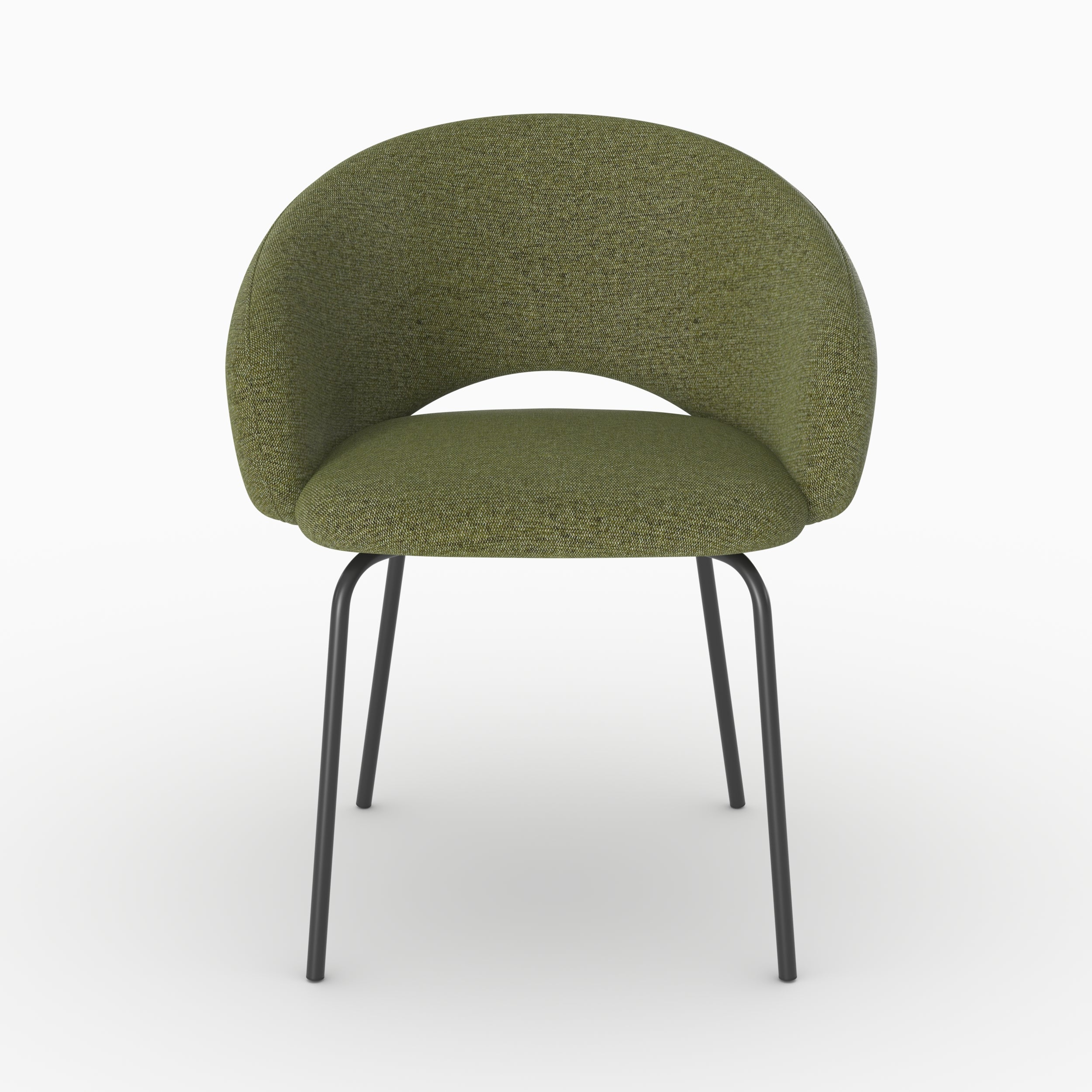 Milly chaise confort vert foncé