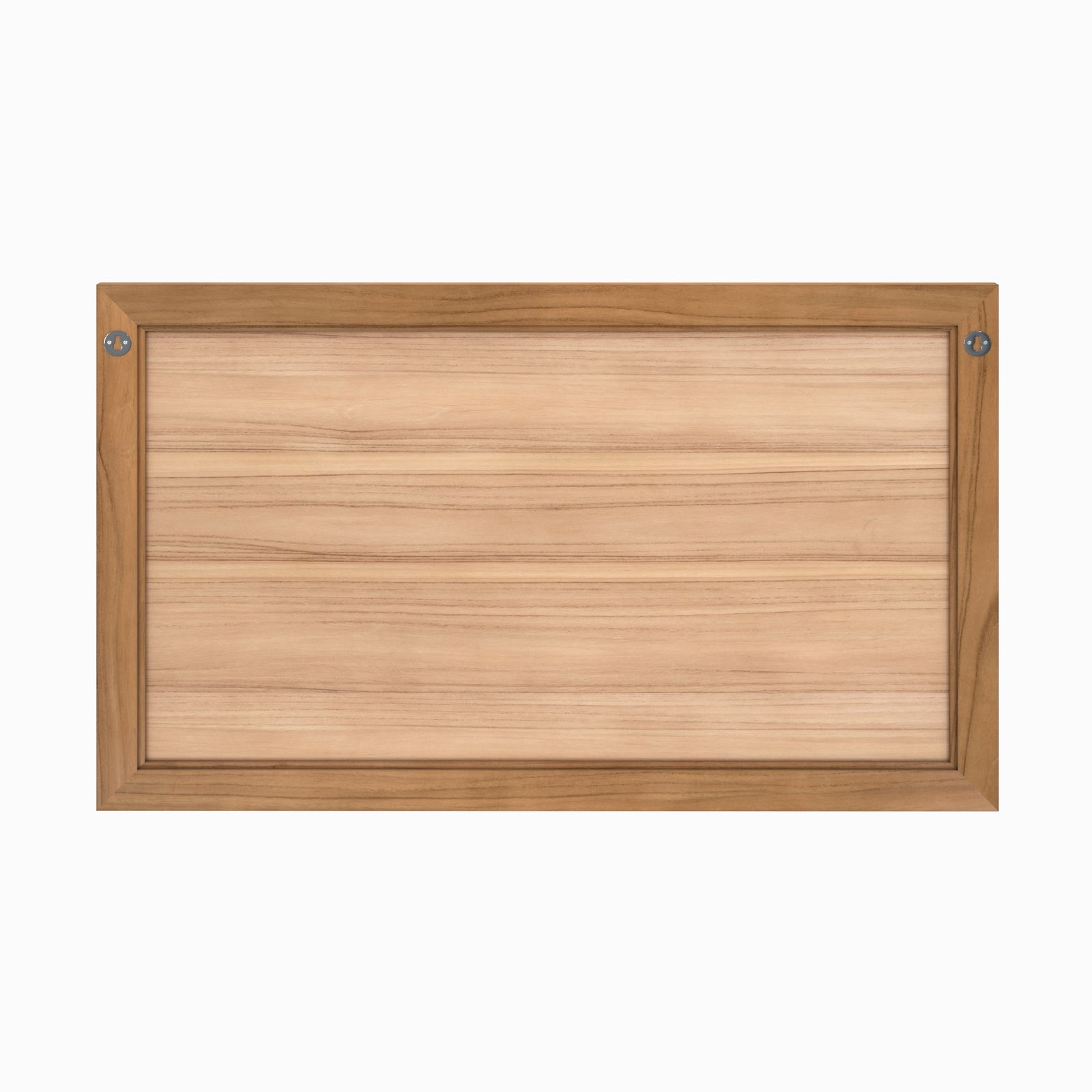 specchio da parete Clea rettangolare in legno per bagno