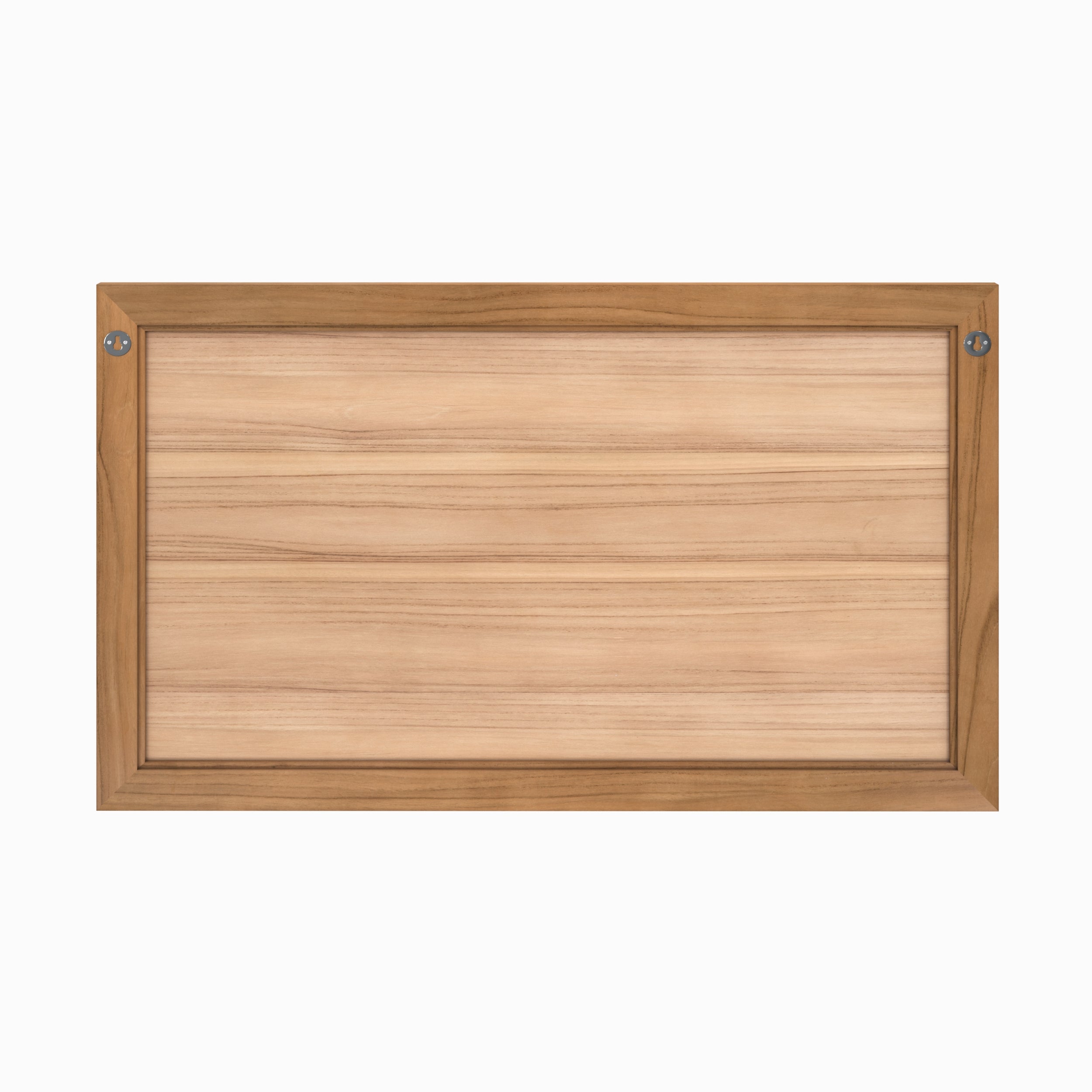 specchio da parete Clea rettangolare in legno per bagno