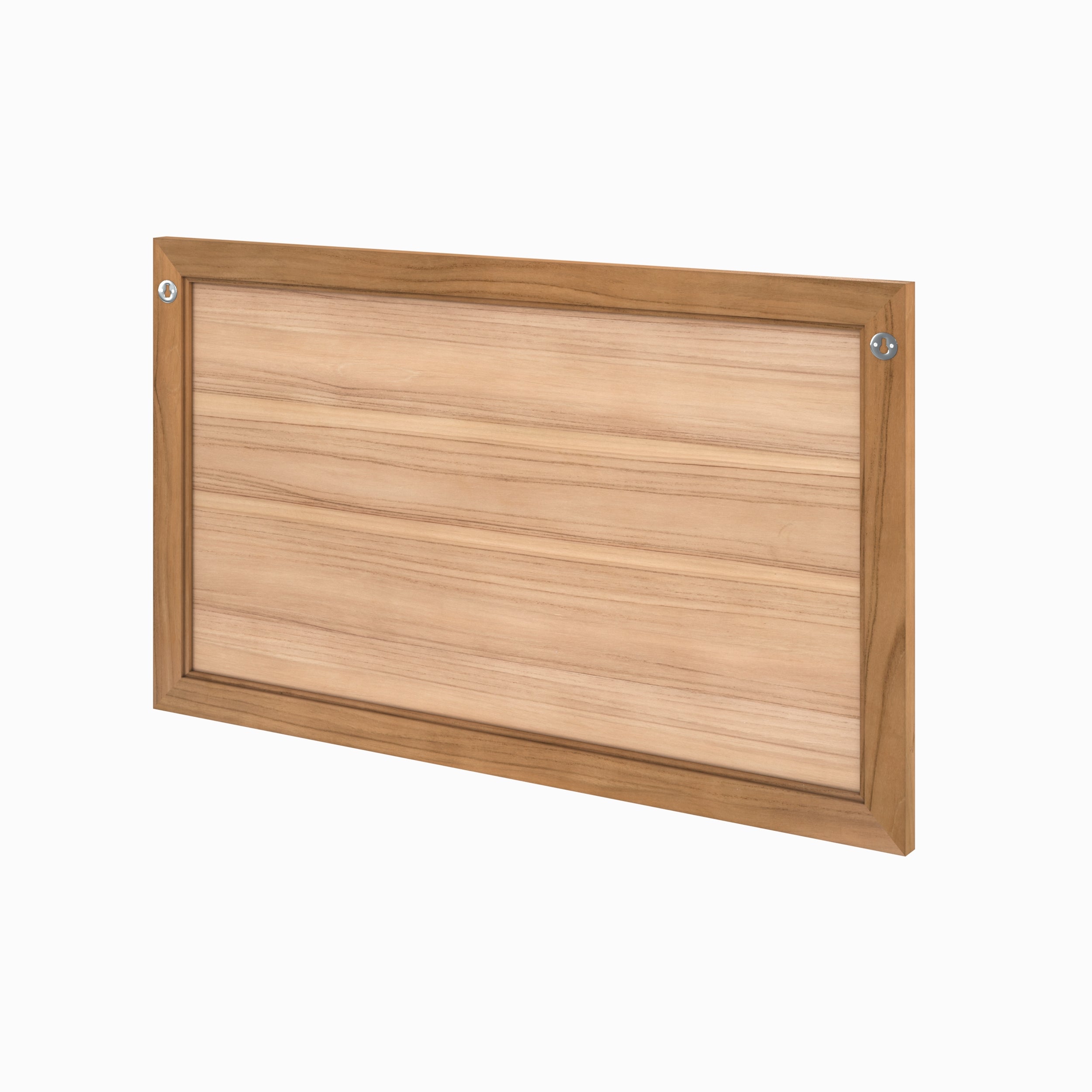 specchio da parete Clea rettangolare in legno per bagno